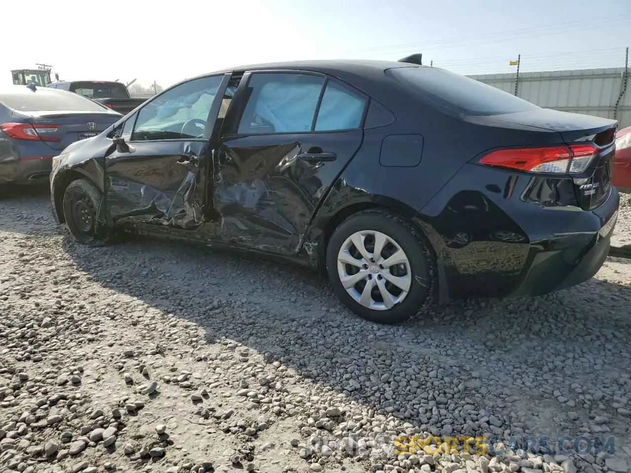 2 Photograph of a damaged car 5YFB4MDE5SP275883 TOYOTA COROLLA 2025