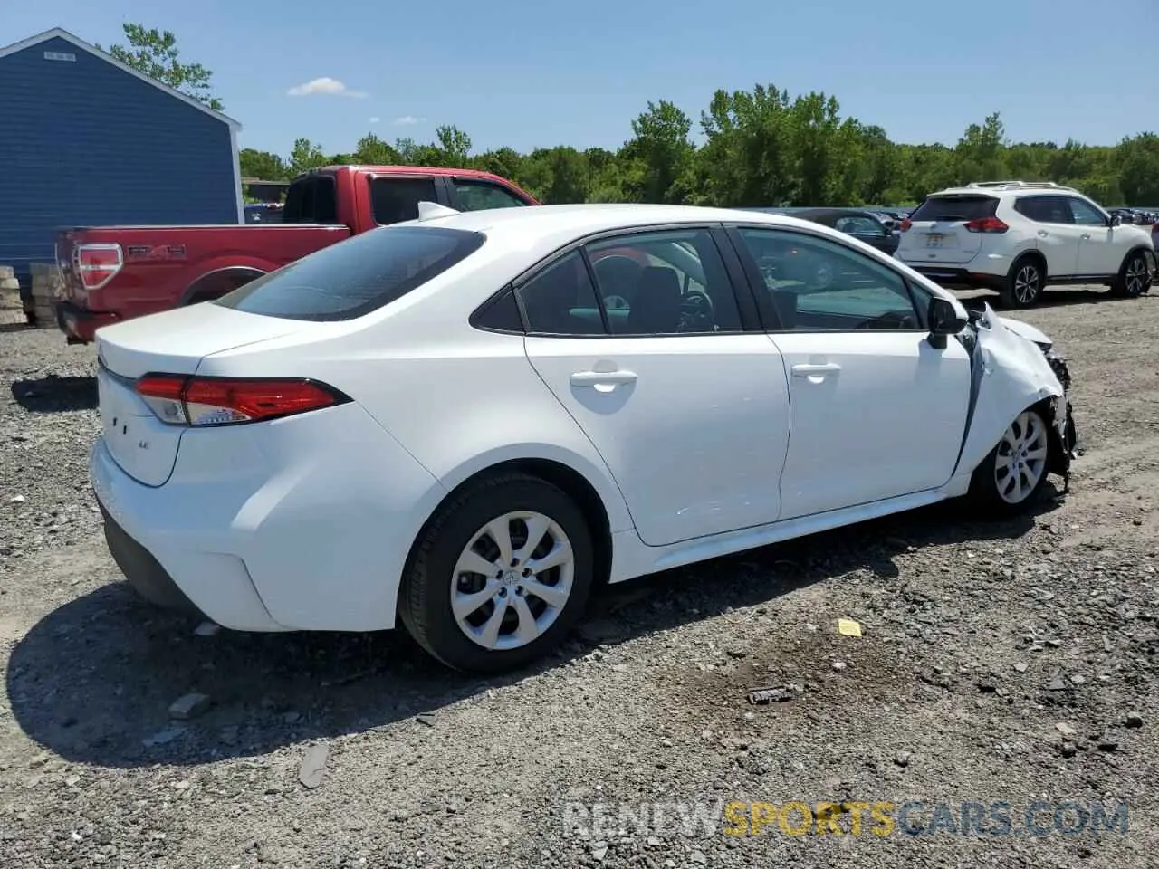 3 Photograph of a damaged car 5YFB4MDE5SP276077 TOYOTA COROLLA 2025