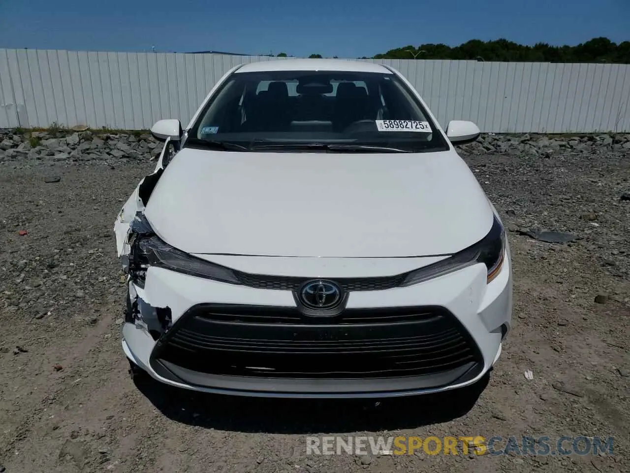 5 Photograph of a damaged car 5YFB4MDE5SP276077 TOYOTA COROLLA 2025