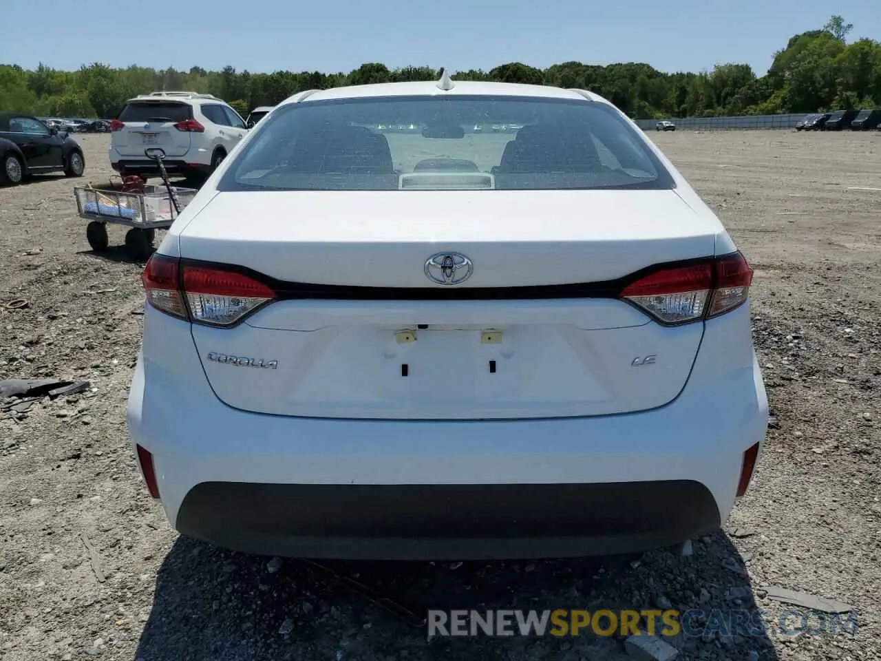 6 Photograph of a damaged car 5YFB4MDE5SP276077 TOYOTA COROLLA 2025