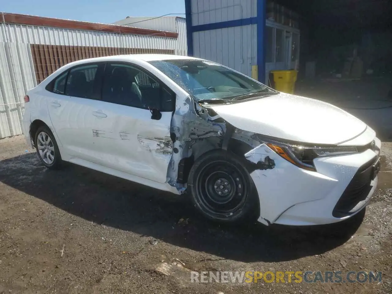 4 Photograph of a damaged car 5YFB4MDE5SP298936 TOYOTA COROLLA 2025