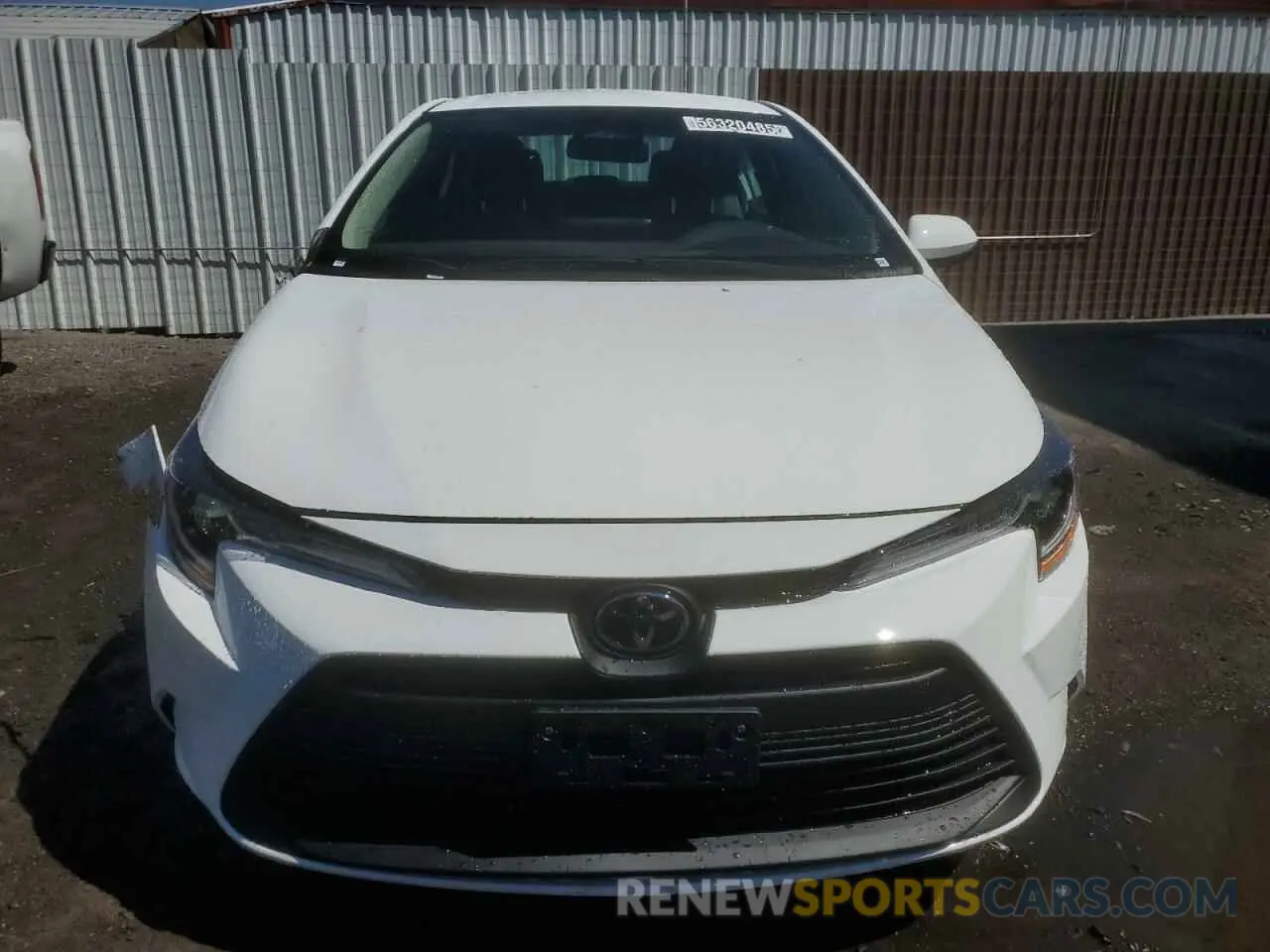 5 Photograph of a damaged car 5YFB4MDE5SP298936 TOYOTA COROLLA 2025