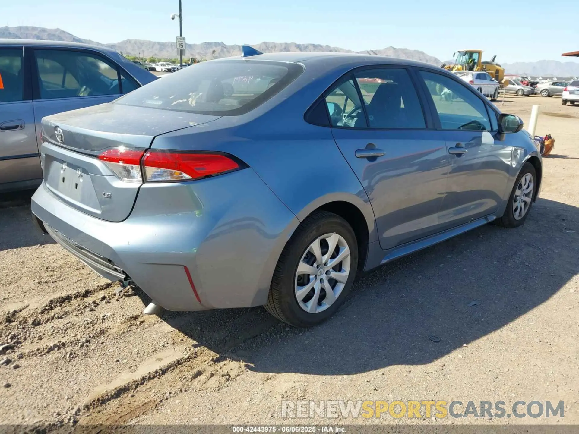 4 Photograph of a damaged car 5YFB4MDE6SP233500 TOYOTA COROLLA 2025