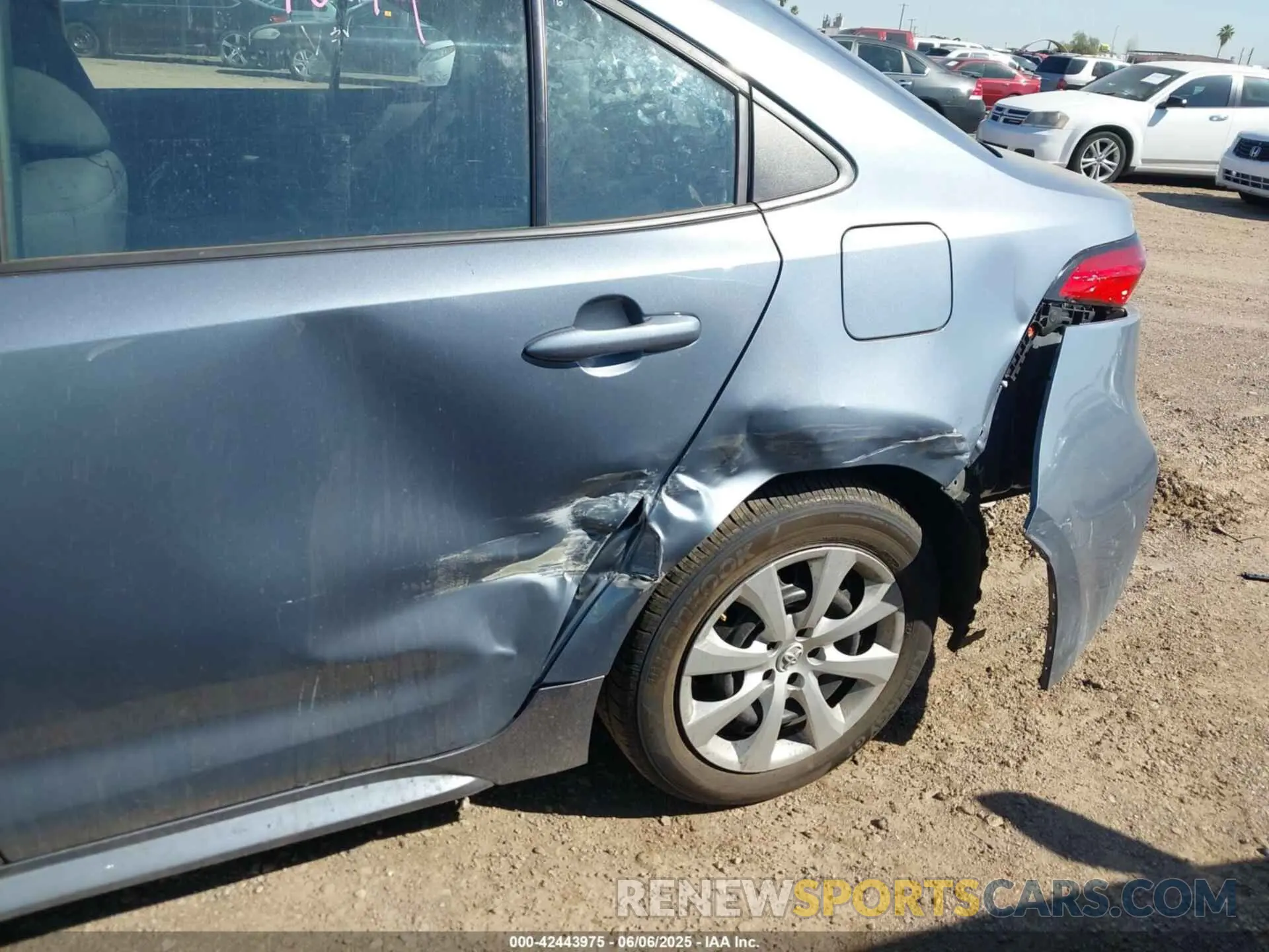 6 Photograph of a damaged car 5YFB4MDE6SP233500 TOYOTA COROLLA 2025