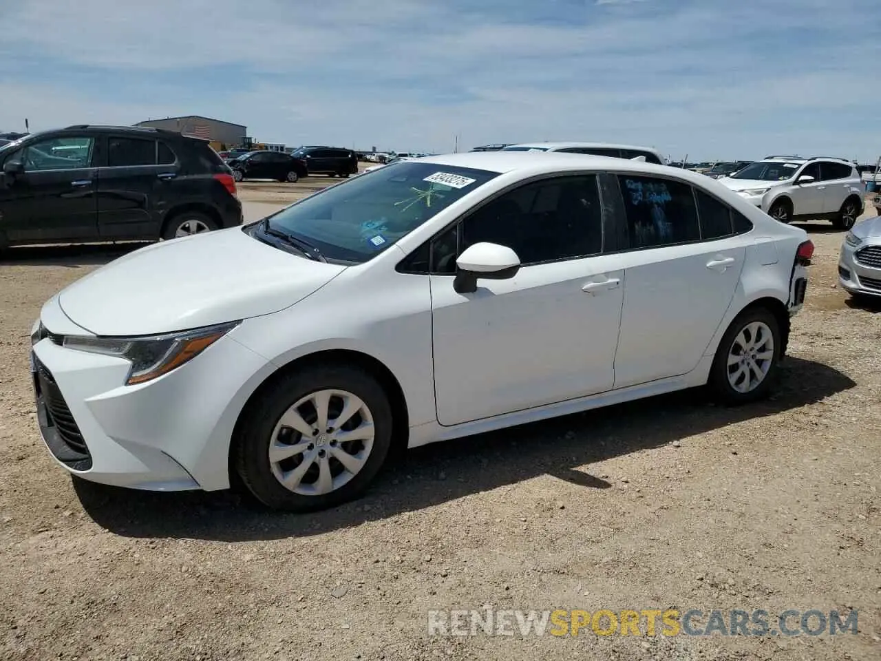 1 Photograph of a damaged car 5YFB4MDE6SP234971 TOYOTA COROLLA 2025