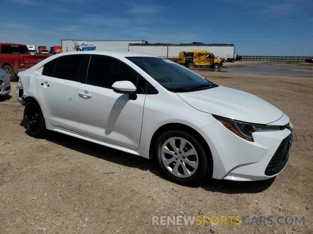 4 Photograph of a damaged car 5YFB4MDE6SP234971 TOYOTA COROLLA 2025