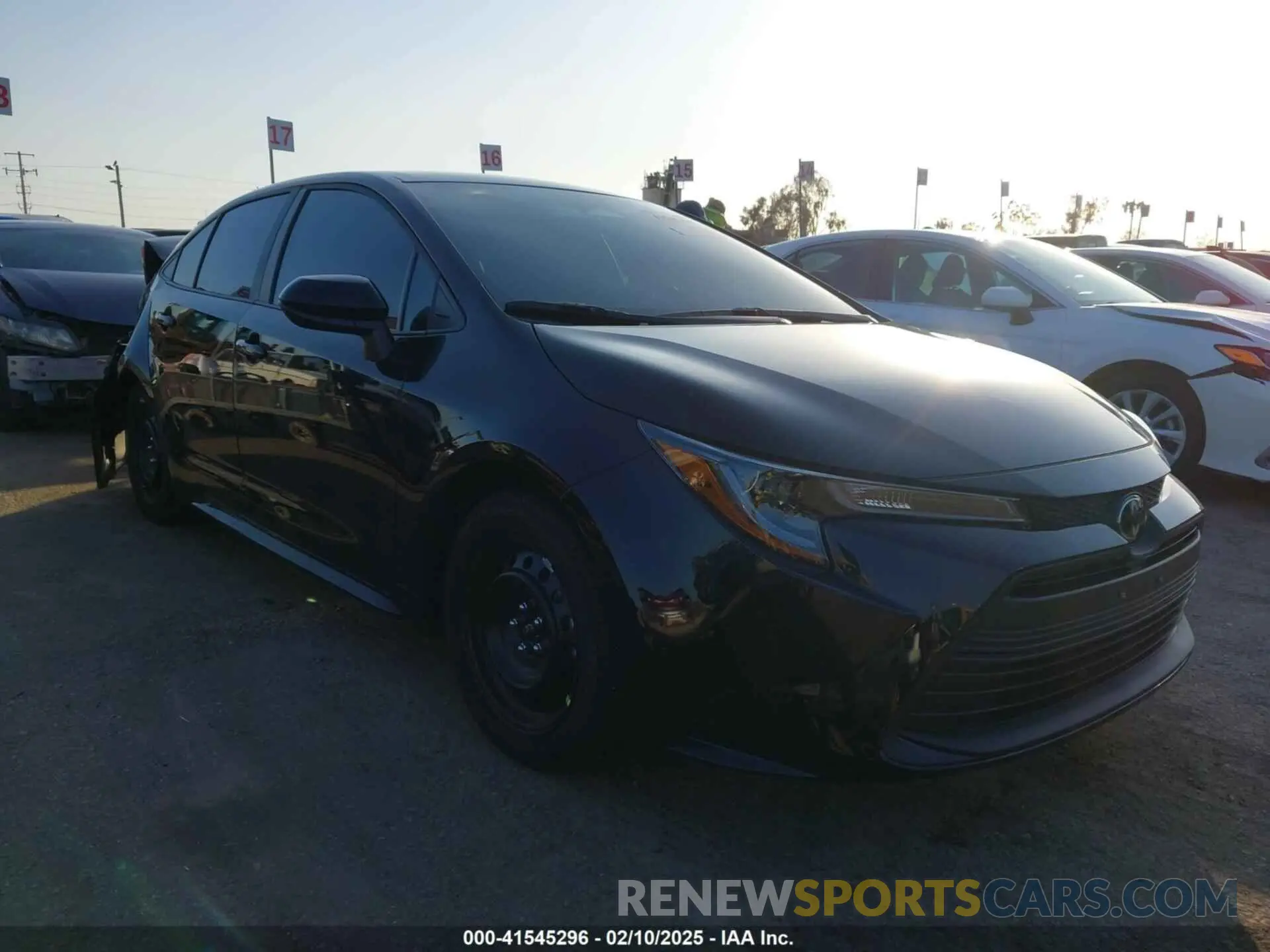 1 Photograph of a damaged car 5YFB4MDE6SP235537 TOYOTA COROLLA 2025