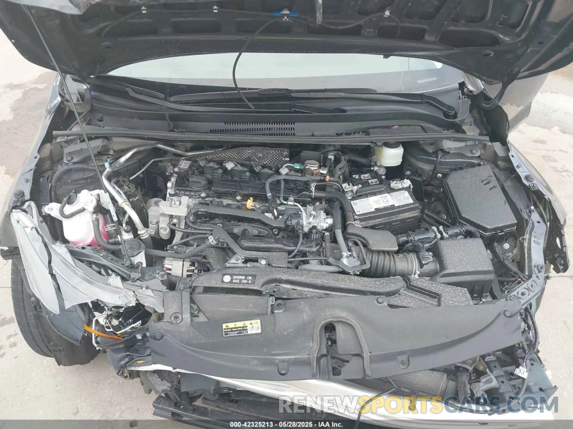 10 Photograph of a damaged car 5YFB4MDE6SP236395 TOYOTA COROLLA 2025