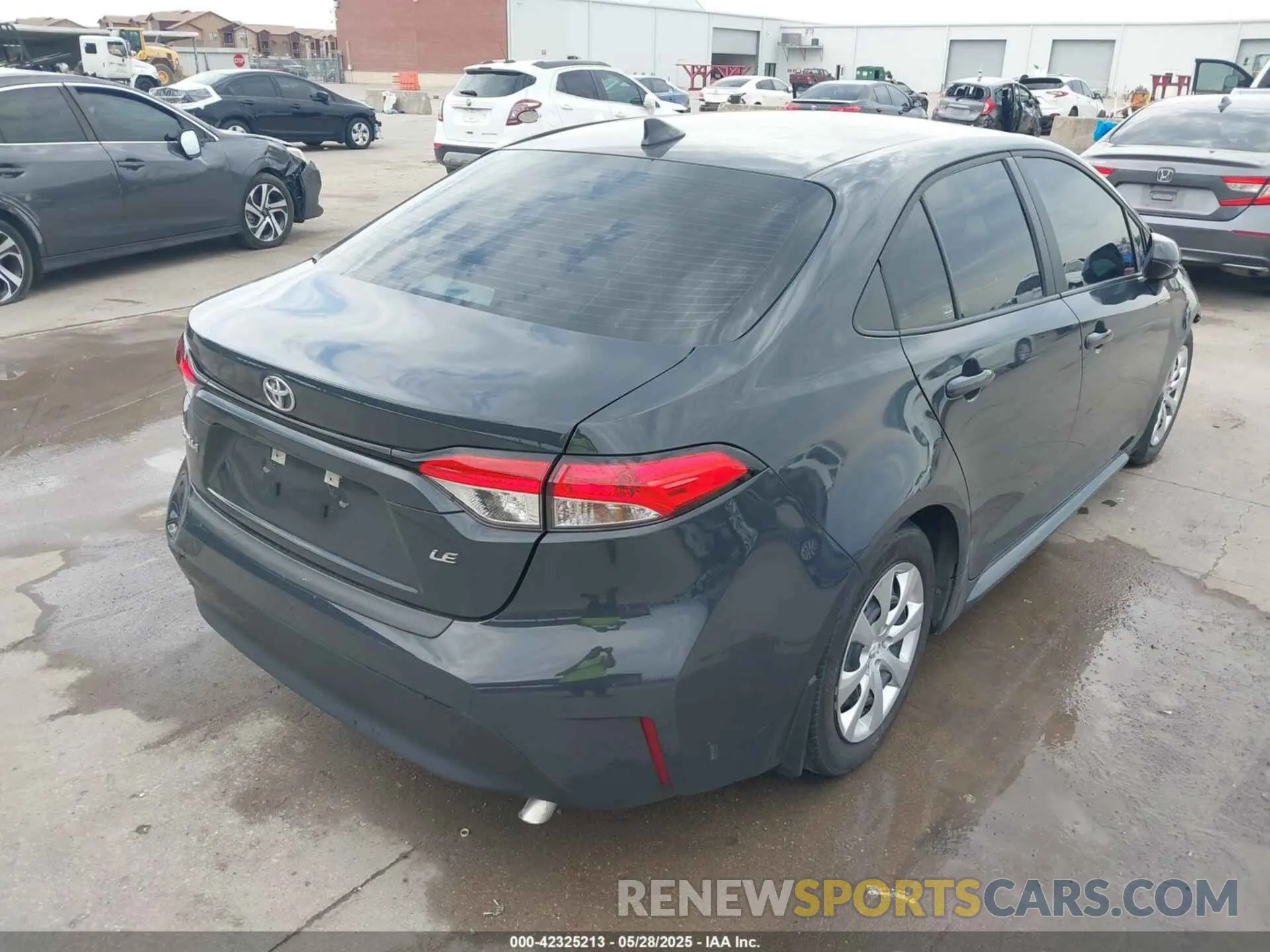 4 Photograph of a damaged car 5YFB4MDE6SP236395 TOYOTA COROLLA 2025