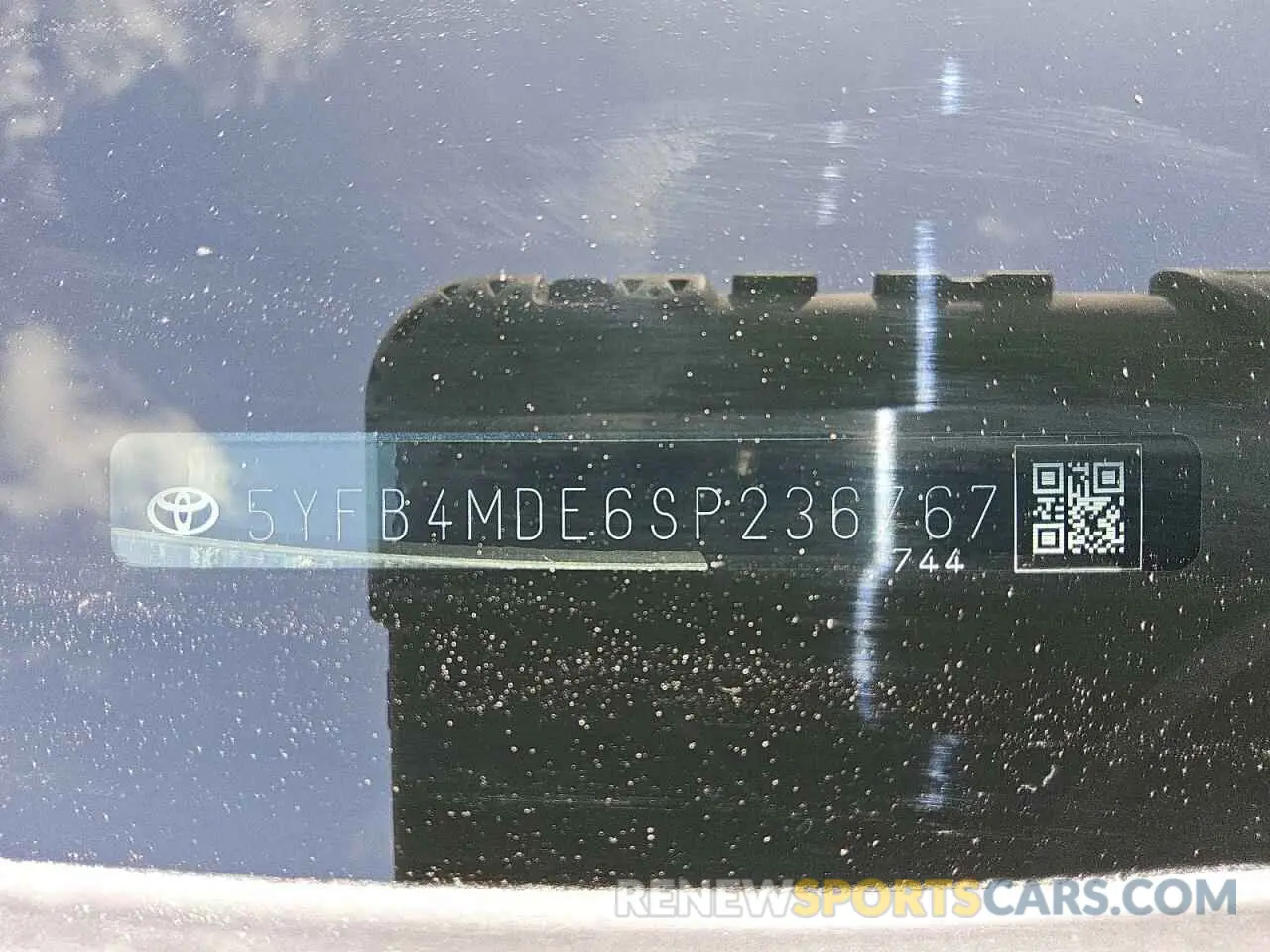 12 Photograph of a damaged car 5YFB4MDE6SP236767 TOYOTA COROLLA 2025