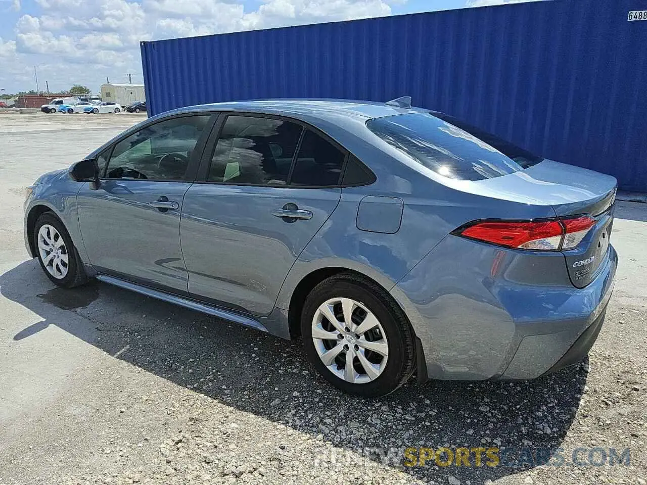 2 Photograph of a damaged car 5YFB4MDE6SP236767 TOYOTA COROLLA 2025