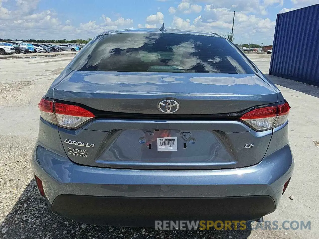 6 Photograph of a damaged car 5YFB4MDE6SP236767 TOYOTA COROLLA 2025