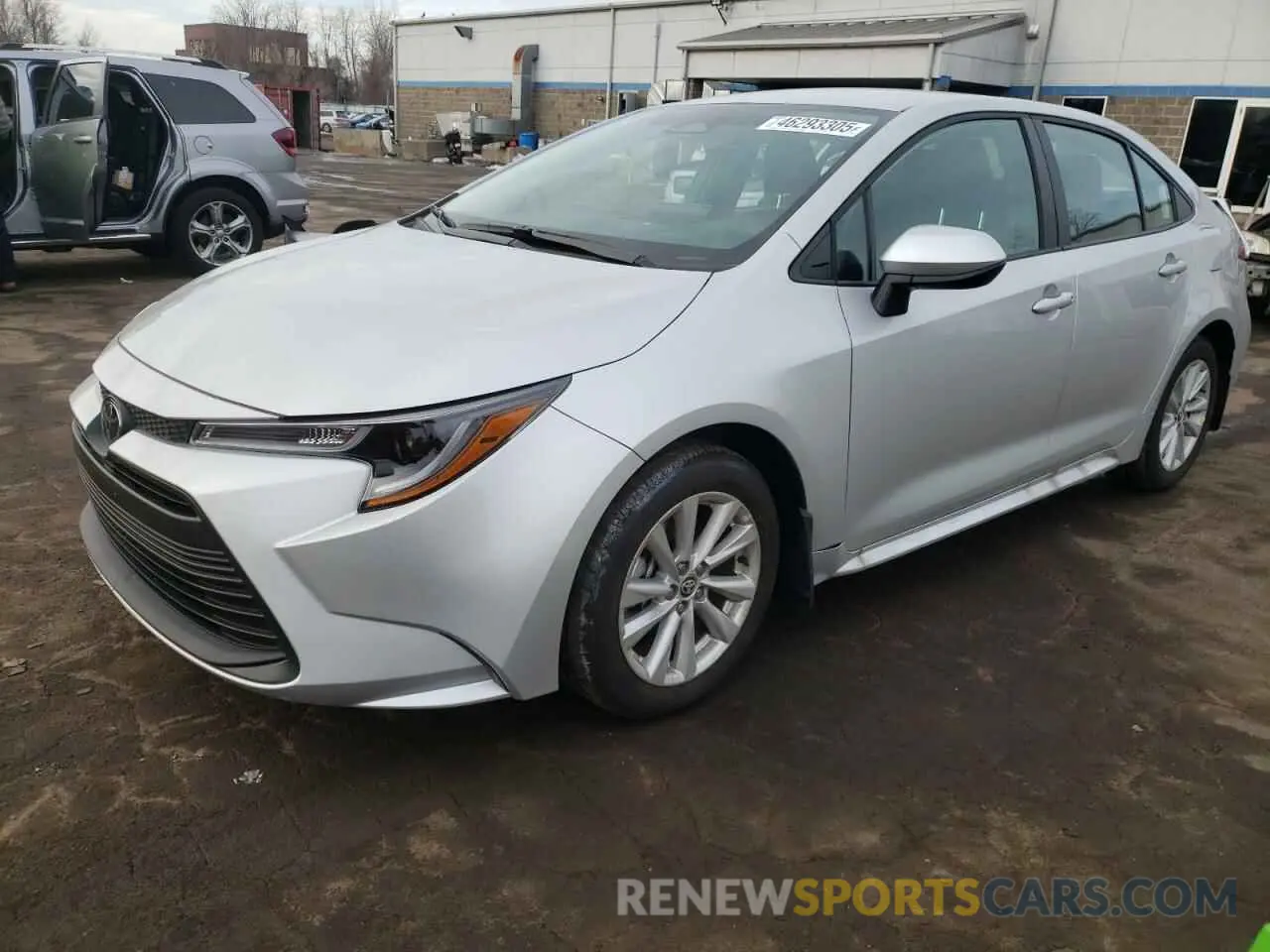 1 Photograph of a damaged car 5YFB4MDE6SP246893 TOYOTA COROLLA 2025