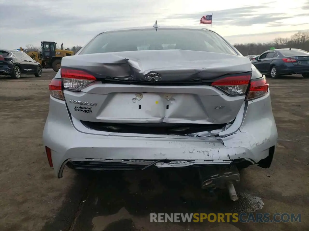 6 Photograph of a damaged car 5YFB4MDE6SP246893 TOYOTA COROLLA 2025