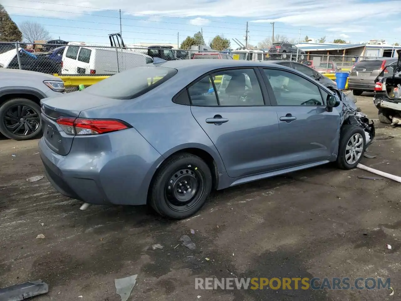 3 Photograph of a damaged car 5YFB4MDE6SP247445 TOYOTA COROLLA 2025