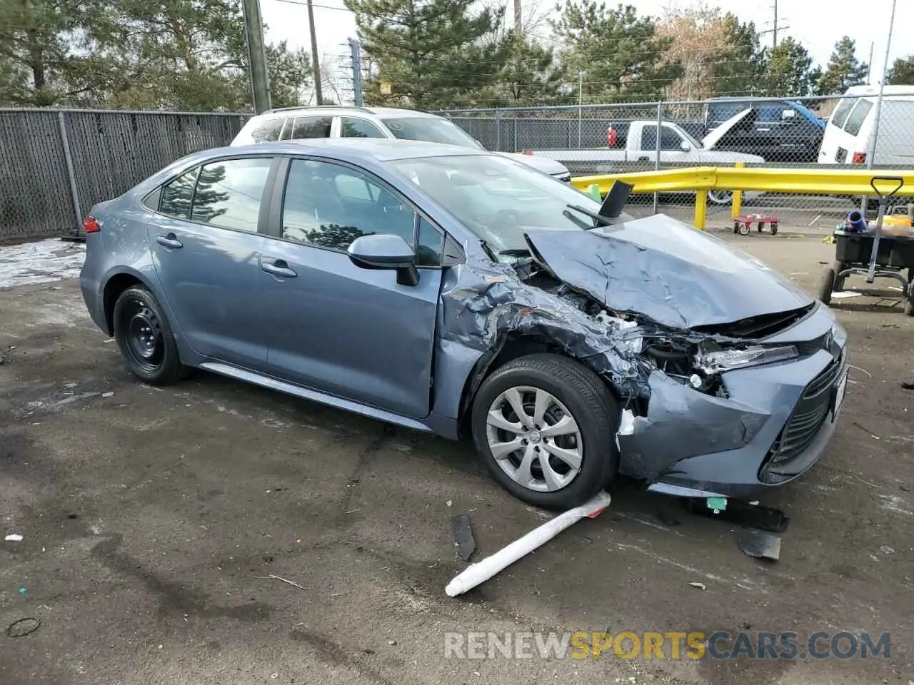 4 Photograph of a damaged car 5YFB4MDE6SP247445 TOYOTA COROLLA 2025