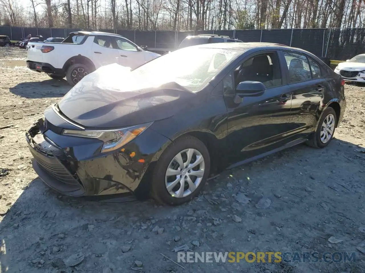 1 Photograph of a damaged car 5YFB4MDE6SP248207 TOYOTA COROLLA 2025