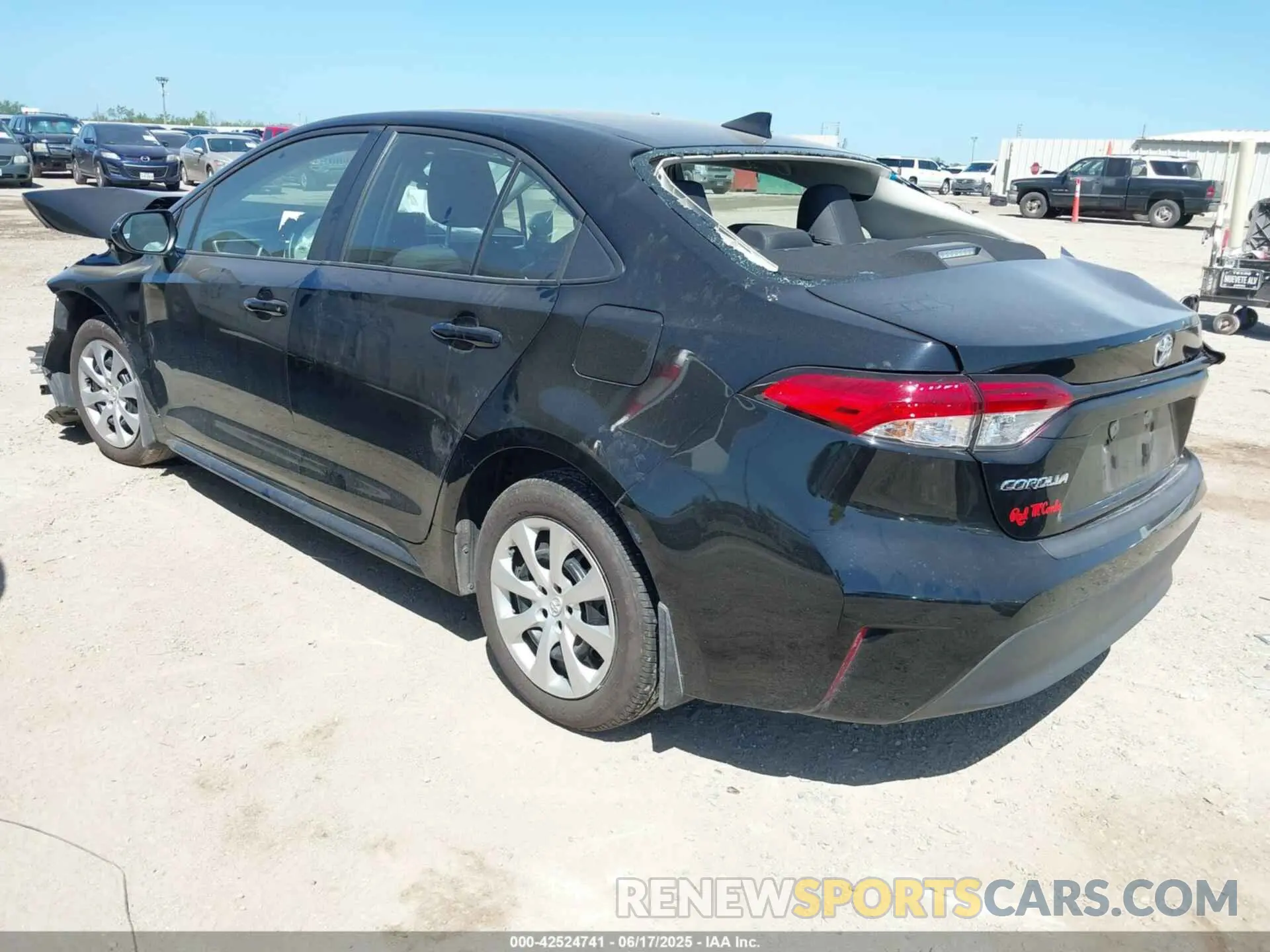 3 Photograph of a damaged car 5YFB4MDE6SP253987 TOYOTA COROLLA 2025