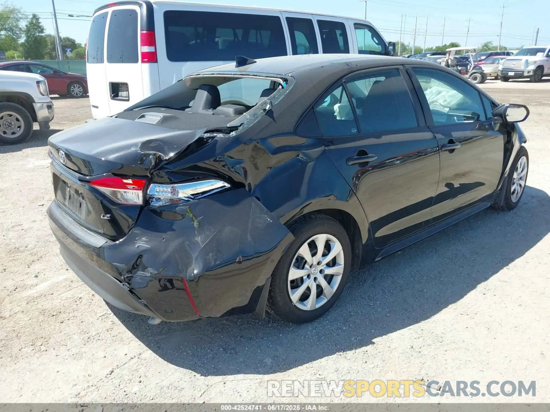 4 Photograph of a damaged car 5YFB4MDE6SP253987 TOYOTA COROLLA 2025