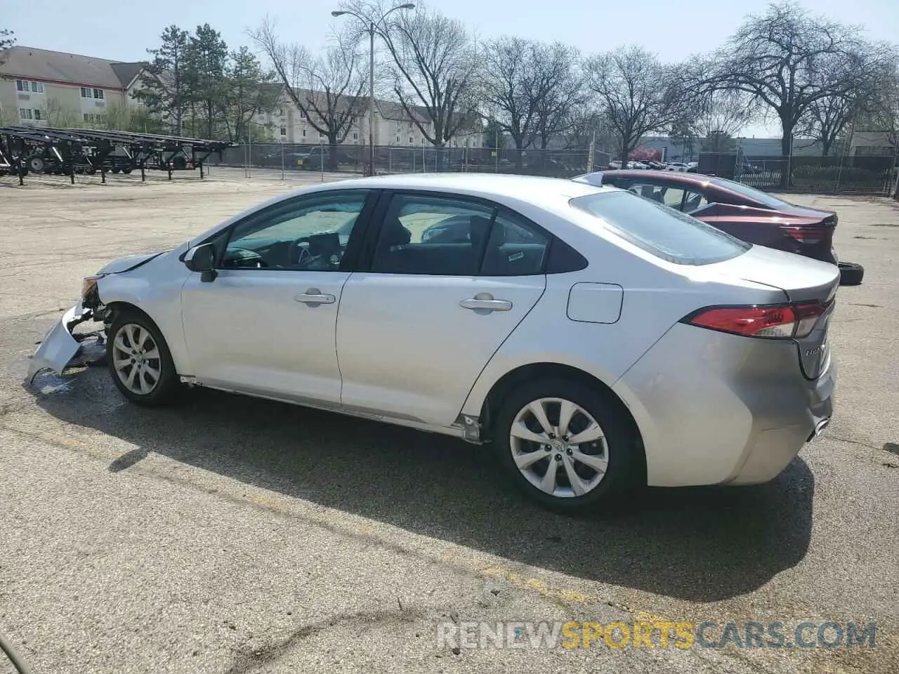 2 Photograph of a damaged car 5YFB4MDE6SP261393 TOYOTA COROLLA 2025