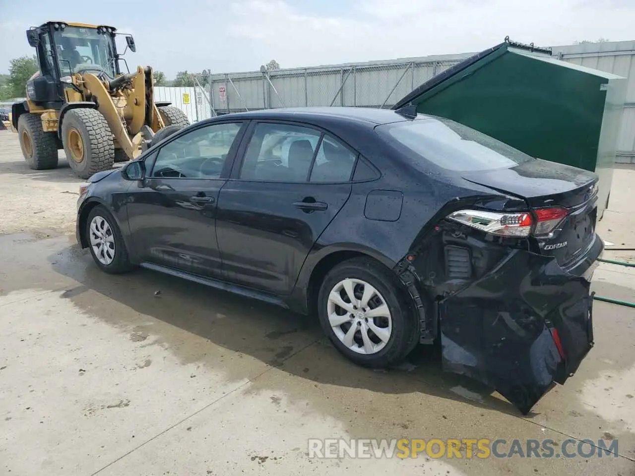 2 Photograph of a damaged car 5YFB4MDE6SP276153 TOYOTA COROLLA 2025