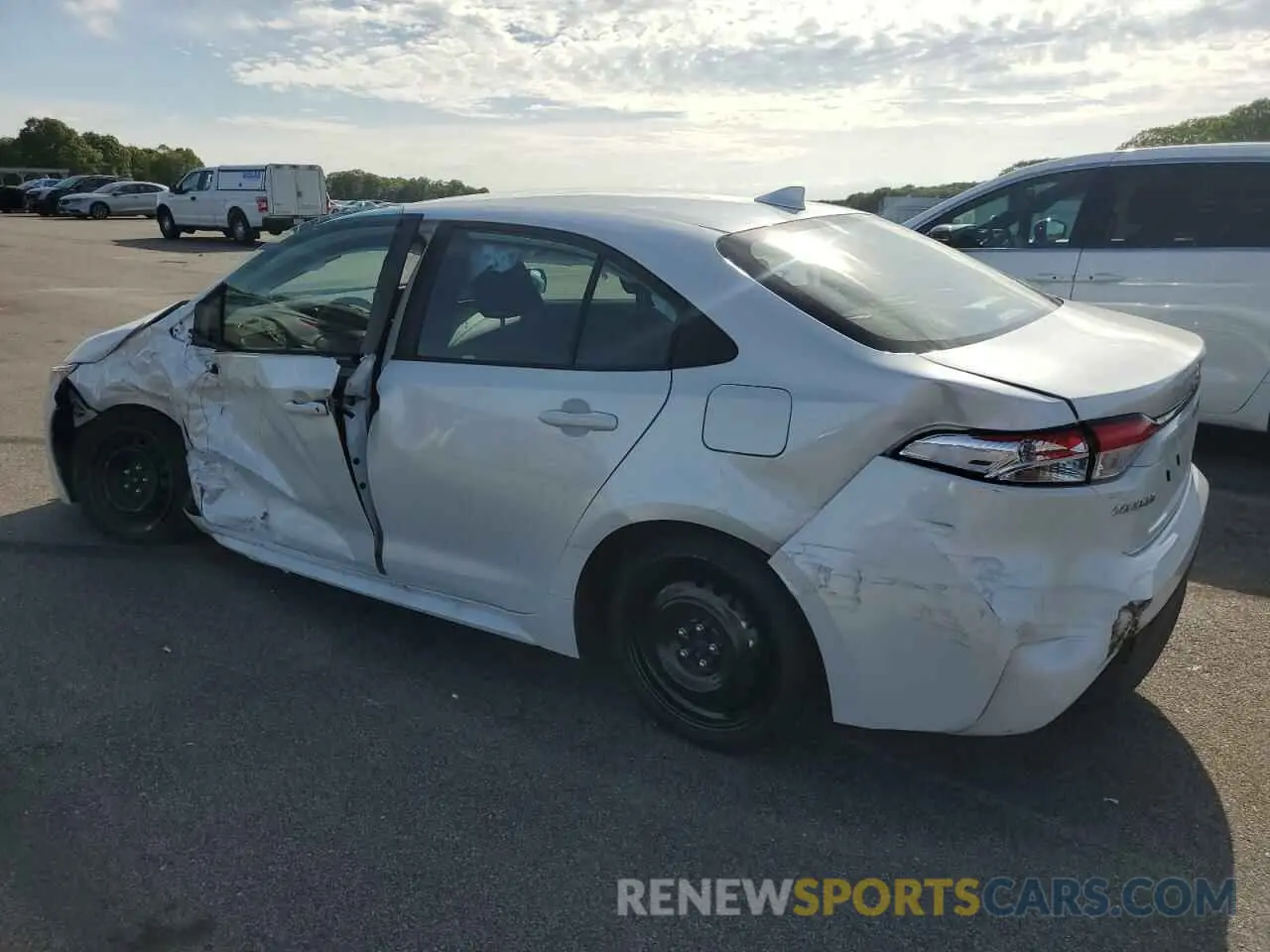 2 Photograph of a damaged car 5YFB4MDE6SP278498 TOYOTA COROLLA 2025