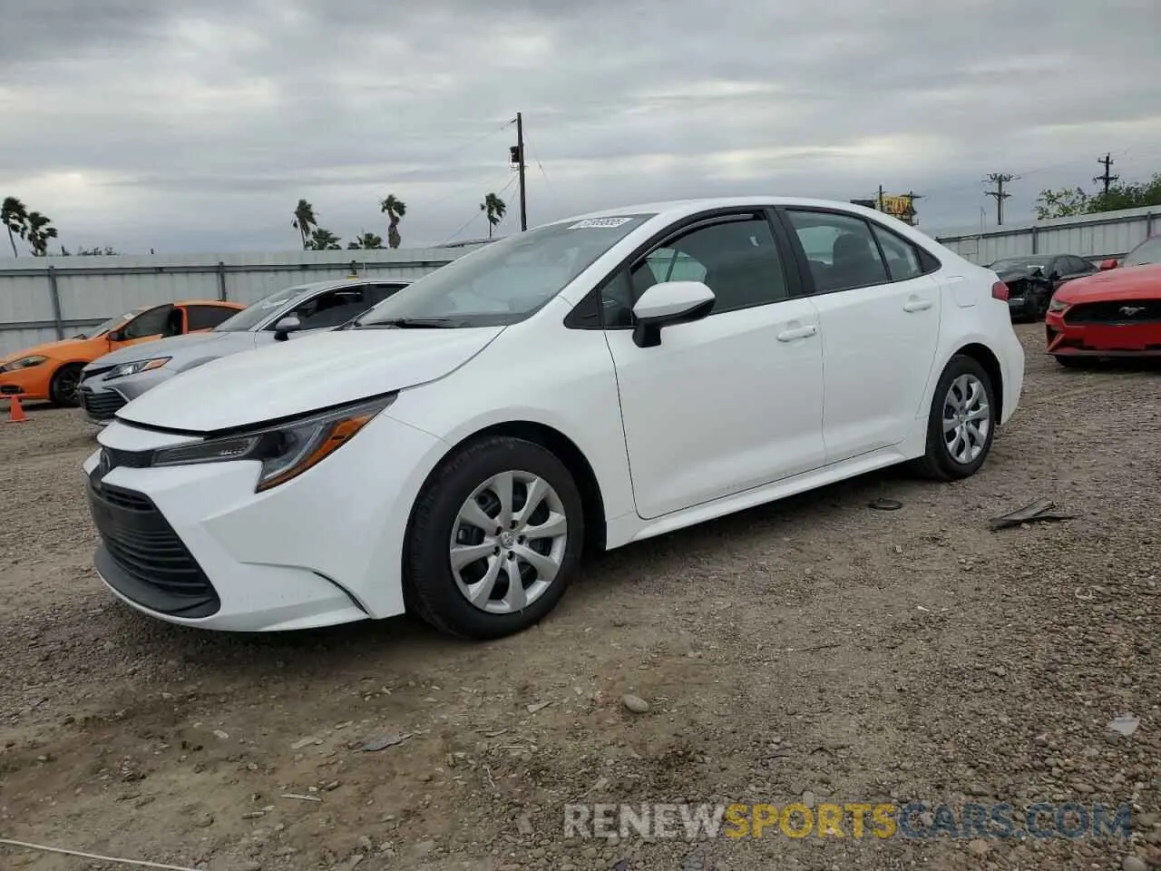 1 Photograph of a damaged car 5YFB4MDE6SP284186 TOYOTA COROLLA 2025