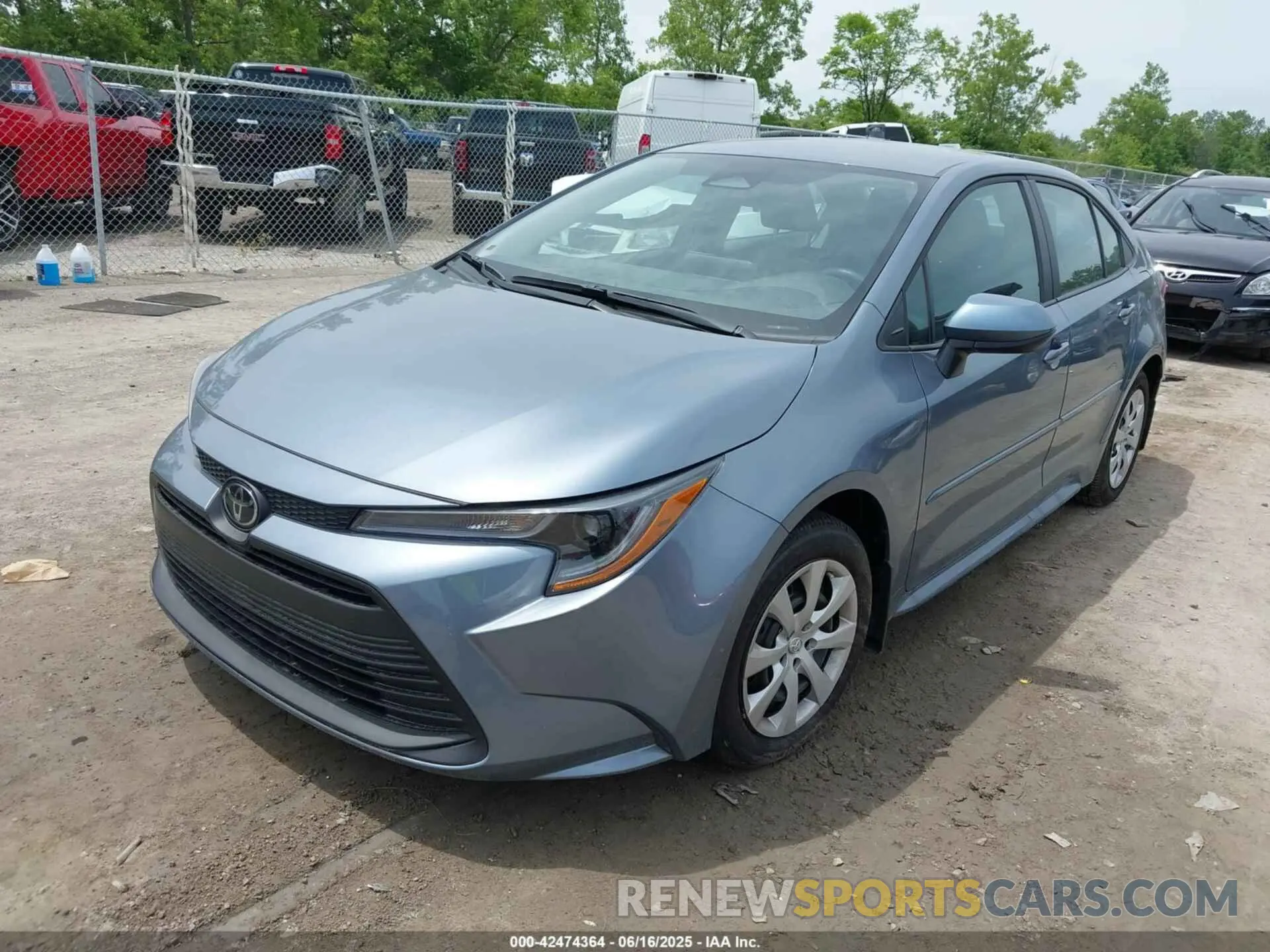 2 Photograph of a damaged car 5YFB4MDE6SP290649 TOYOTA COROLLA 2025