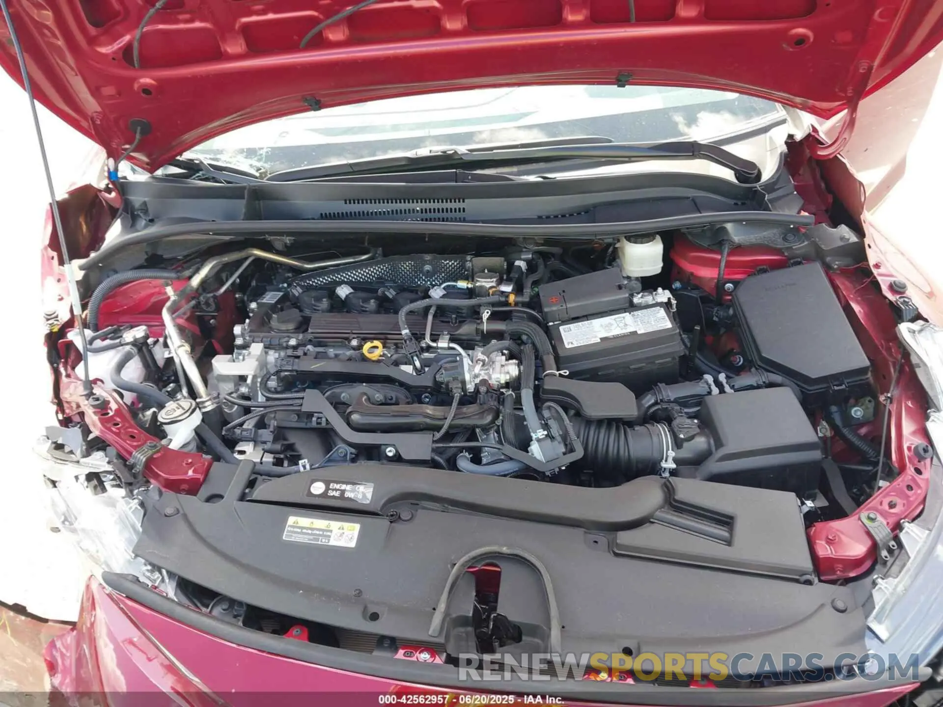 10 Photograph of a damaged car 5YFB4MDE6SP292000 TOYOTA COROLLA 2025