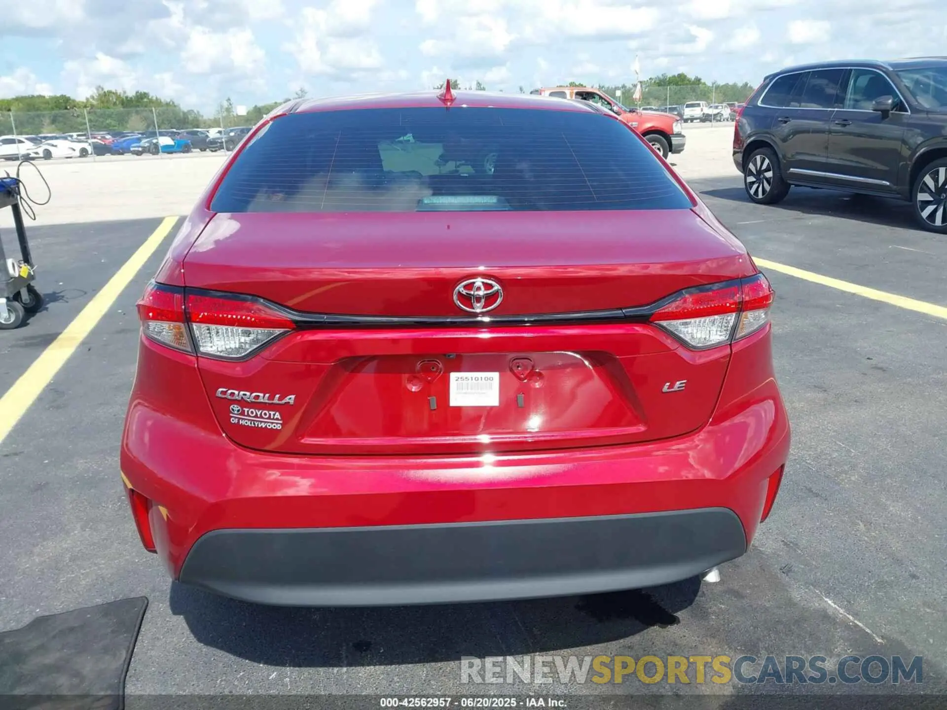 16 Photograph of a damaged car 5YFB4MDE6SP292000 TOYOTA COROLLA 2025