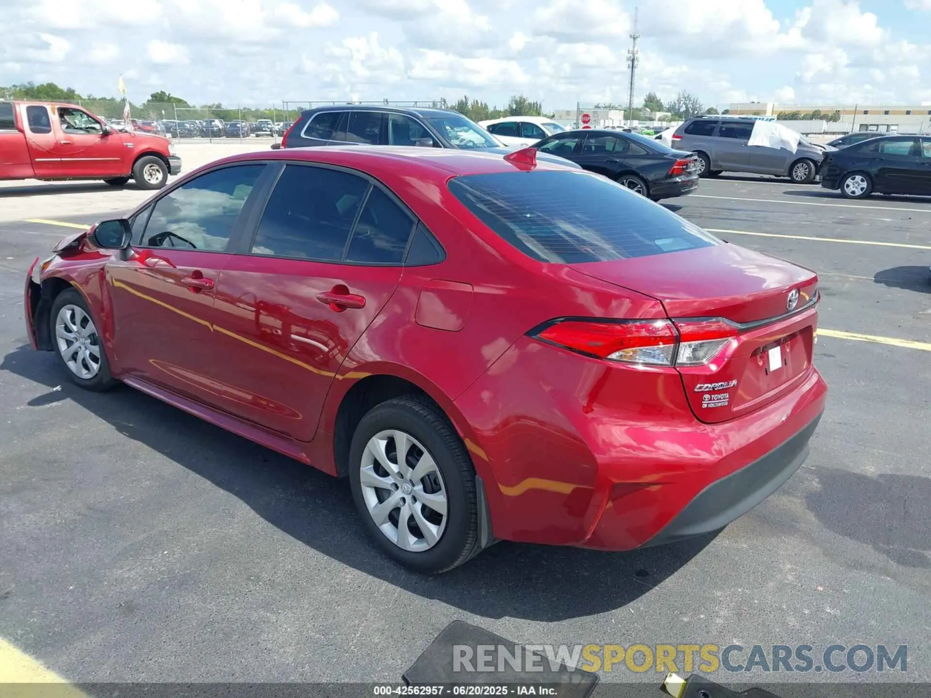 3 Photograph of a damaged car 5YFB4MDE6SP292000 TOYOTA COROLLA 2025