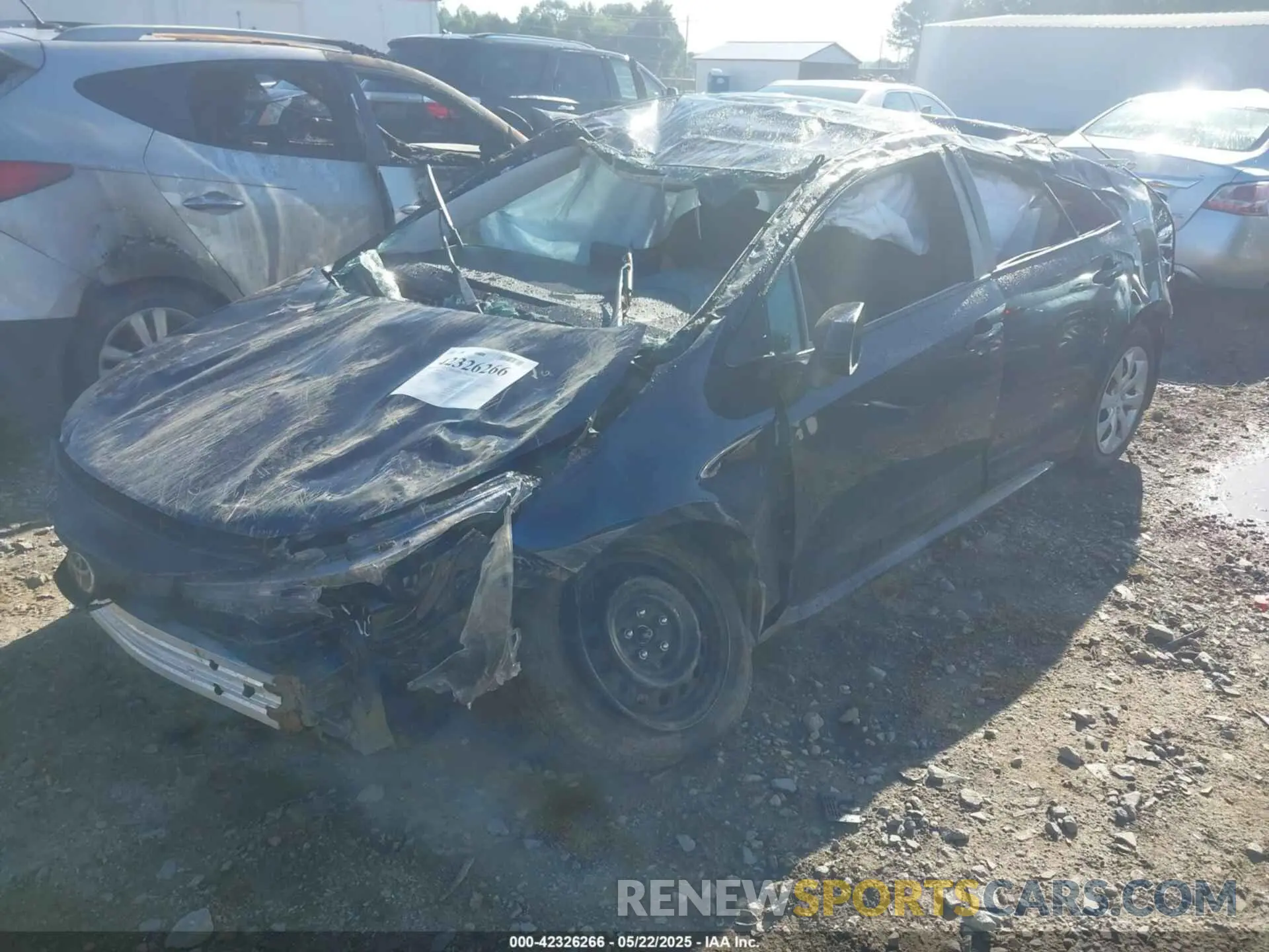 2 Photograph of a damaged car 5YFB4MDE6SP299156 TOYOTA COROLLA 2025