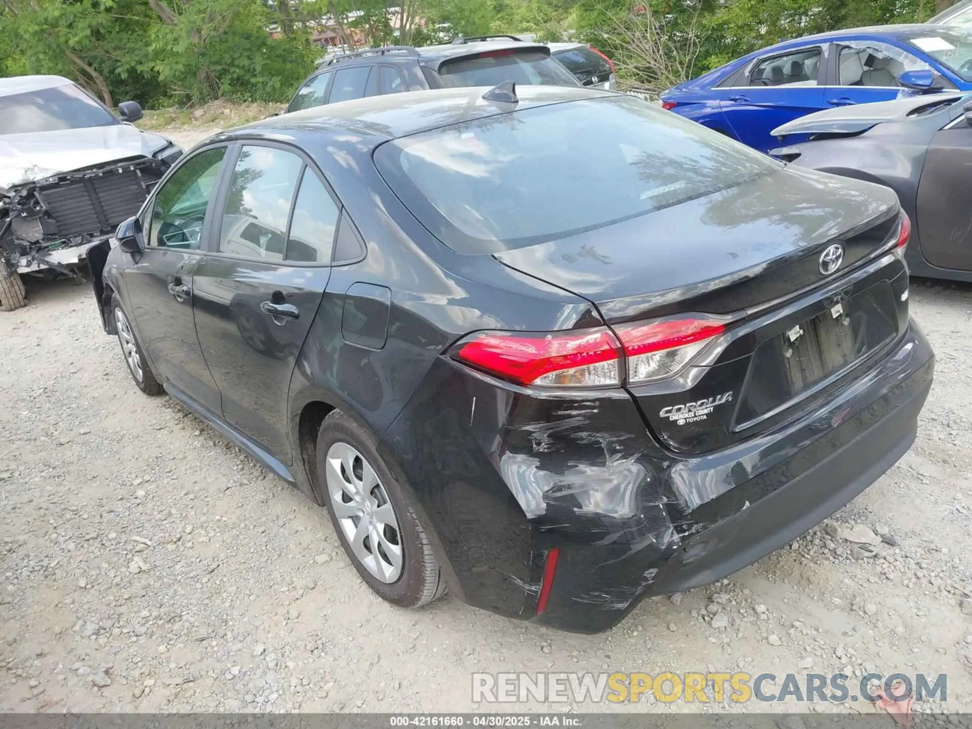 3 Photograph of a damaged car 5YFB4MDE7SP230251 TOYOTA COROLLA 2025