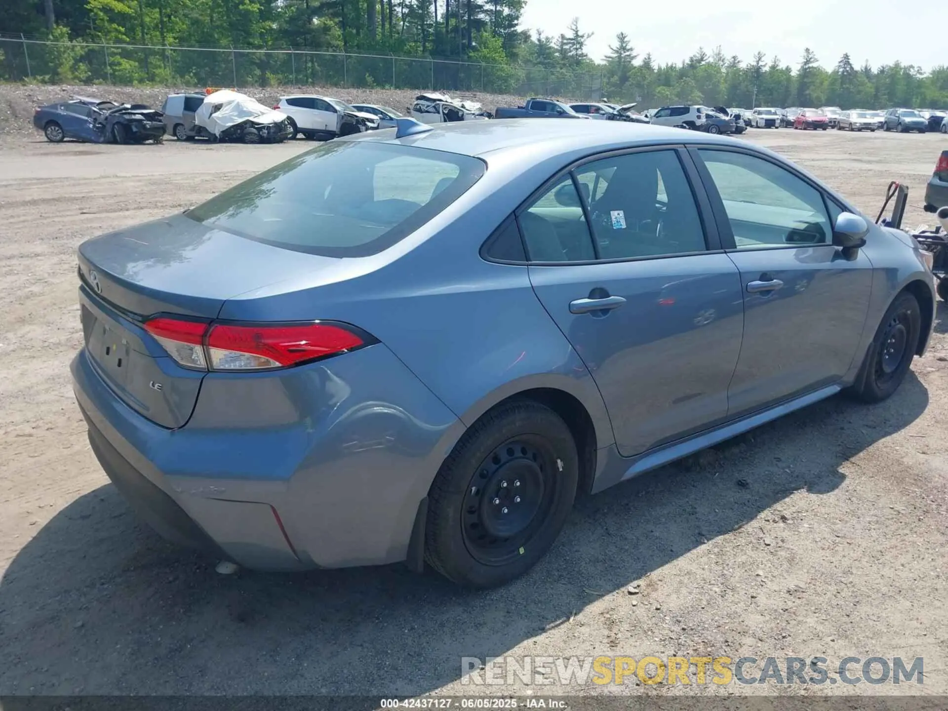 4 Photograph of a damaged car 5YFB4MDE7SP239970 TOYOTA COROLLA 2025