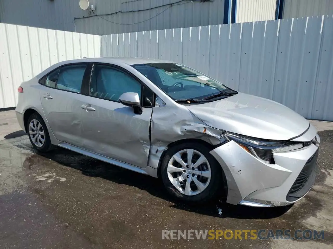 4 Photograph of a damaged car 5YFB4MDE7SP242335 TOYOTA COROLLA 2025