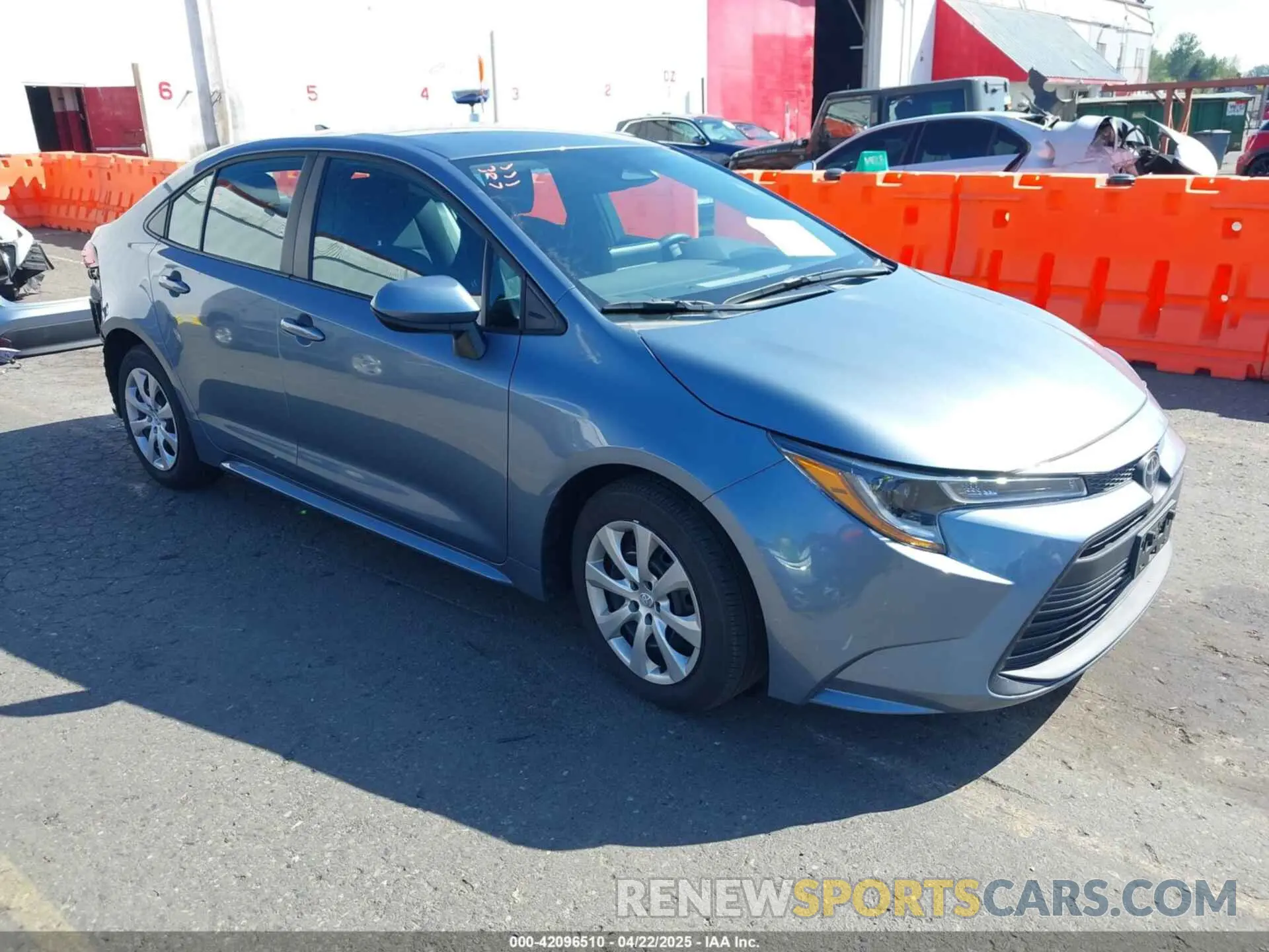 1 Photograph of a damaged car 5YFB4MDE7SP244652 TOYOTA COROLLA 2025