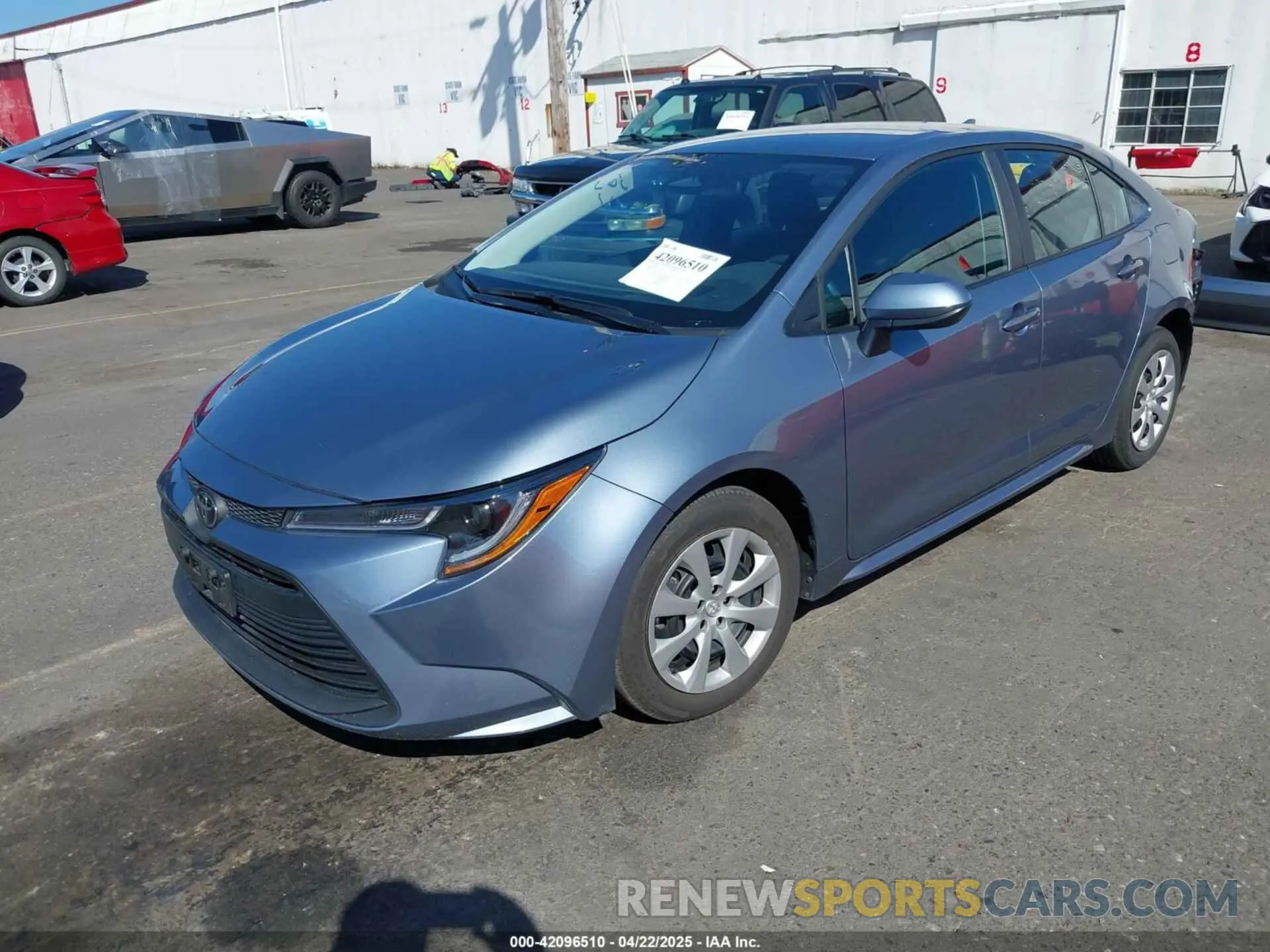 2 Photograph of a damaged car 5YFB4MDE7SP244652 TOYOTA COROLLA 2025