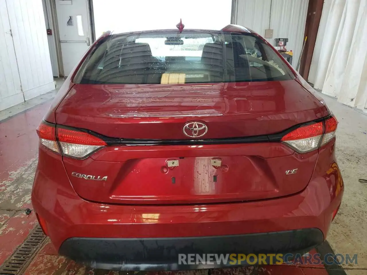 6 Photograph of a damaged car 5YFB4MDE7SP252217 TOYOTA COROLLA 2025