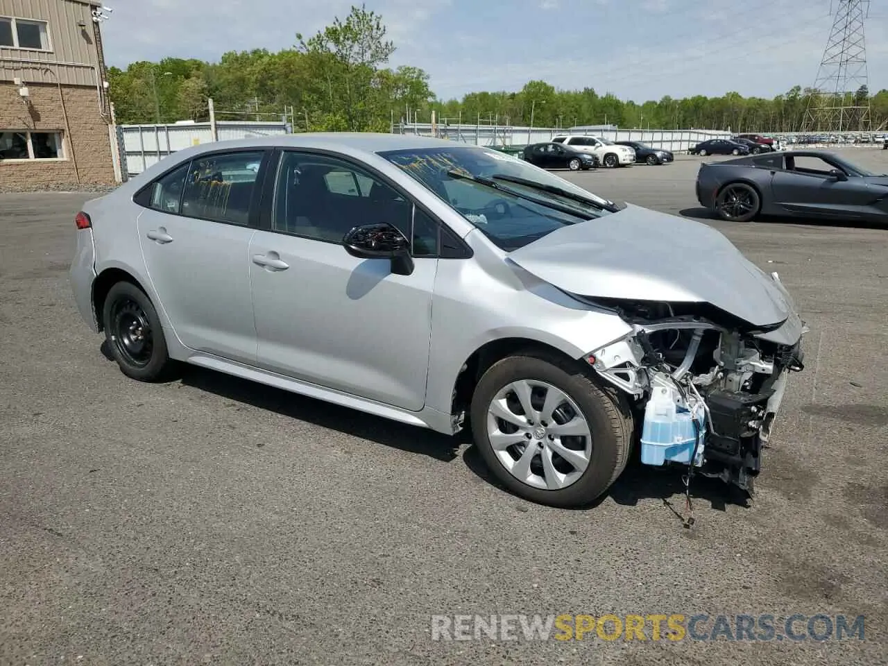 4 Photograph of a damaged car 5YFB4MDE7SP253741 TOYOTA COROLLA 2025