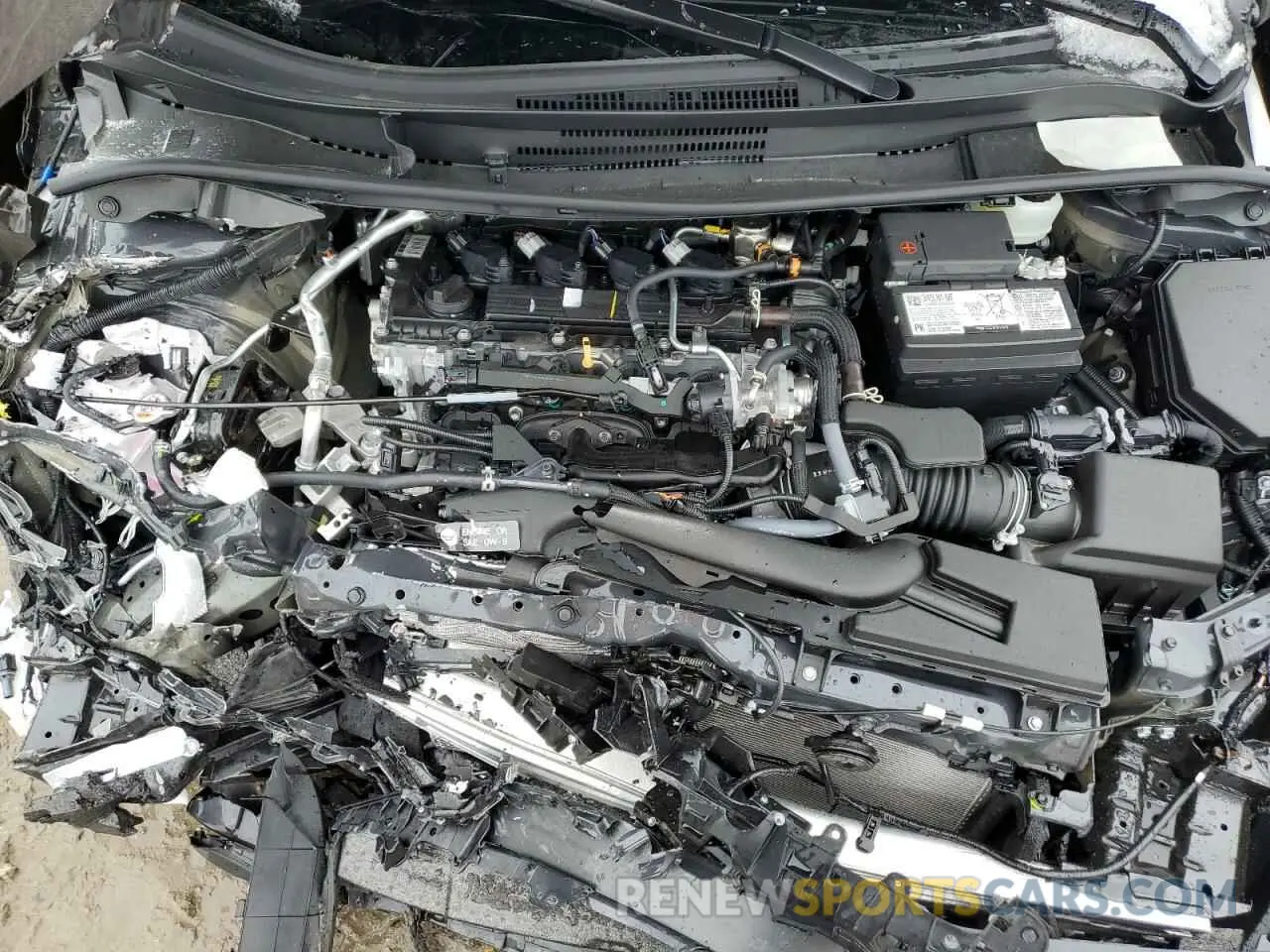 11 Photograph of a damaged car 5YFB4MDE7SP255540 TOYOTA COROLLA 2025