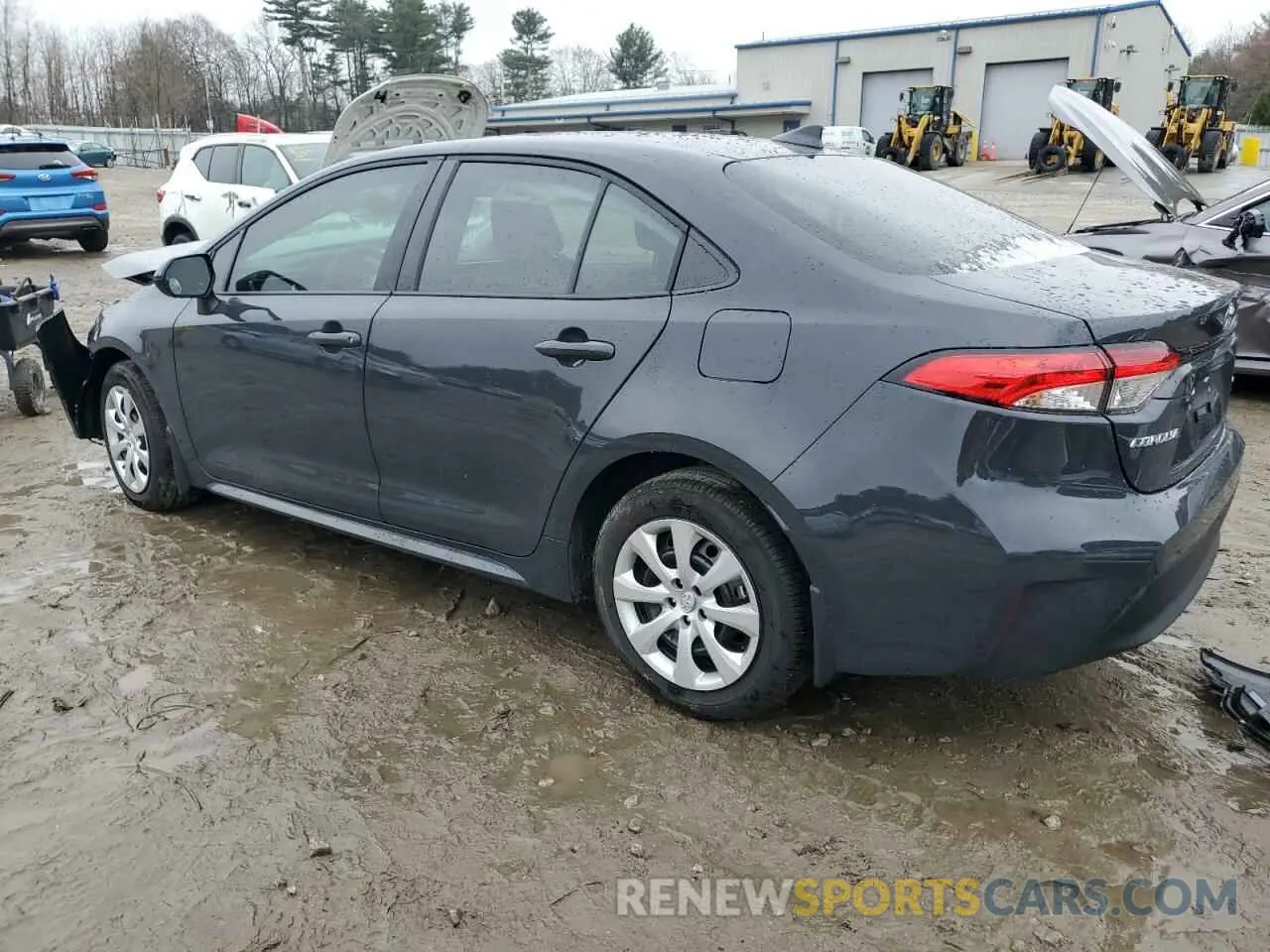 2 Photograph of a damaged car 5YFB4MDE7SP255540 TOYOTA COROLLA 2025