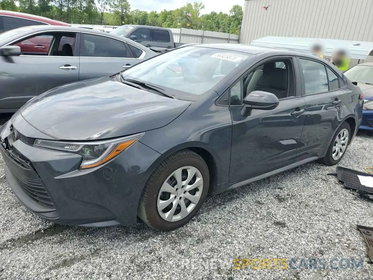 1 Photograph of a damaged car 5YFB4MDE7SP264125 TOYOTA COROLLA 2025