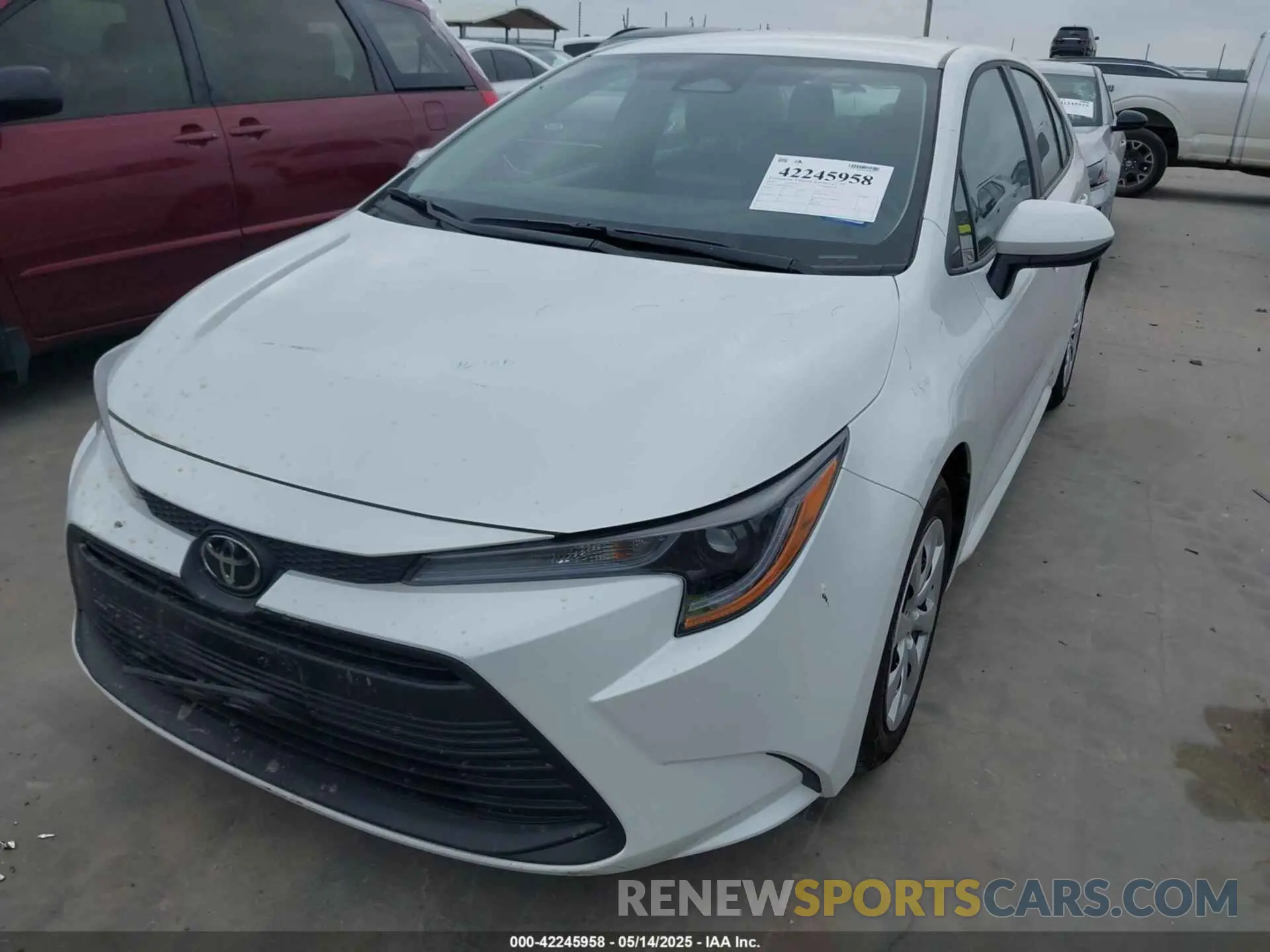 6 Photograph of a damaged car 5YFB4MDE7SP271155 TOYOTA COROLLA 2025