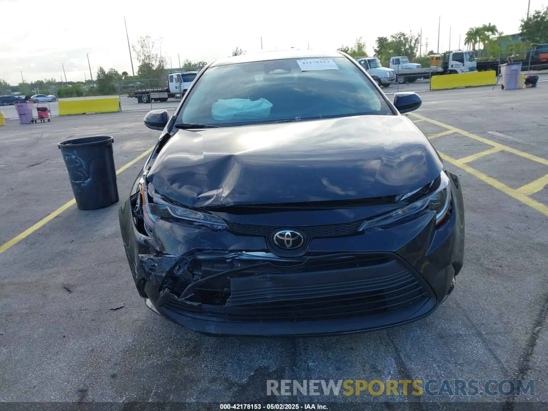 12 Photograph of a damaged car 5YFB4MDE7SP286769 TOYOTA COROLLA 2025