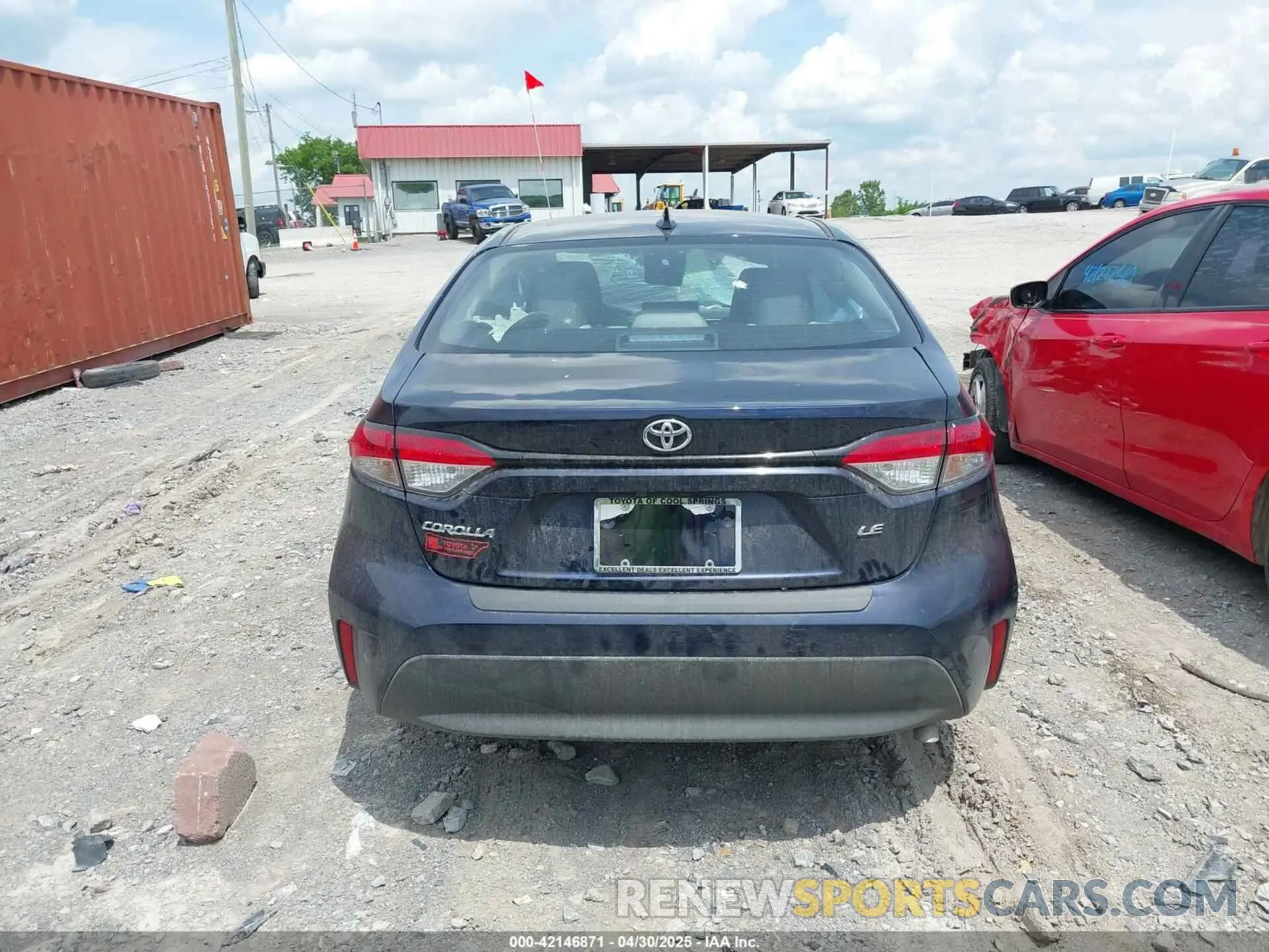 15 Photograph of a damaged car 5YFB4MDE7SP287677 TOYOTA COROLLA 2025