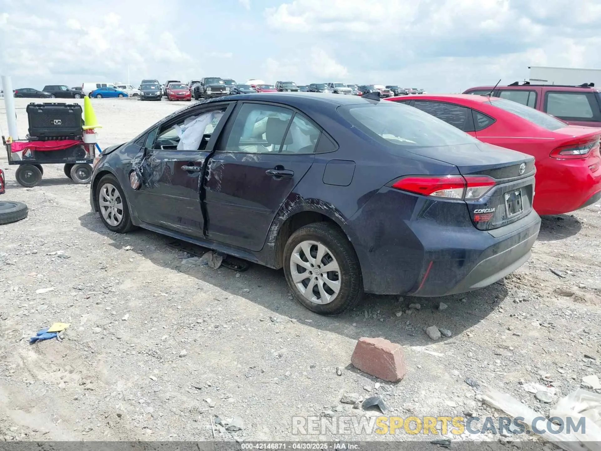 3 Photograph of a damaged car 5YFB4MDE7SP287677 TOYOTA COROLLA 2025