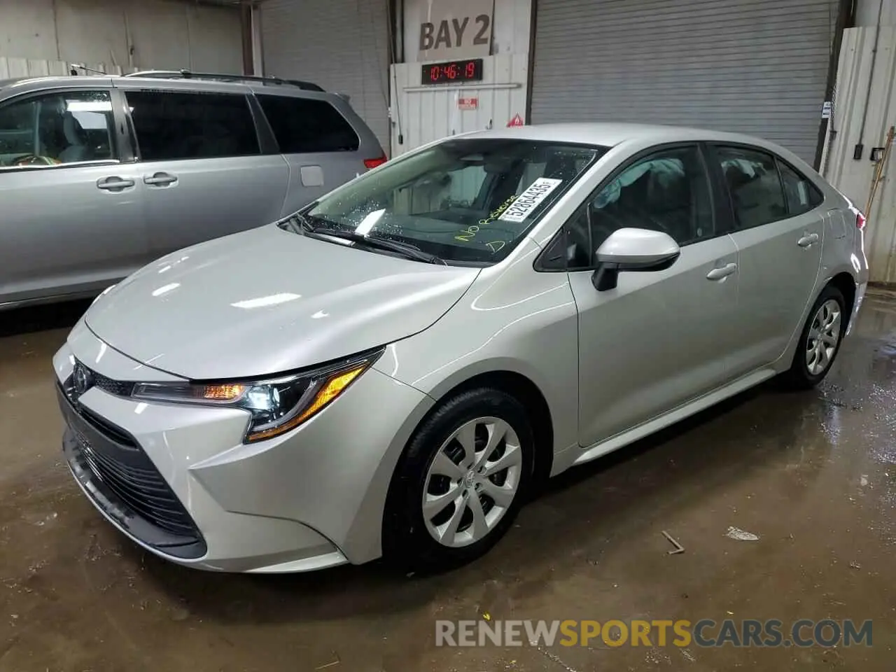 1 Photograph of a damaged car 5YFB4MDE8SP231909 TOYOTA COROLLA 2025