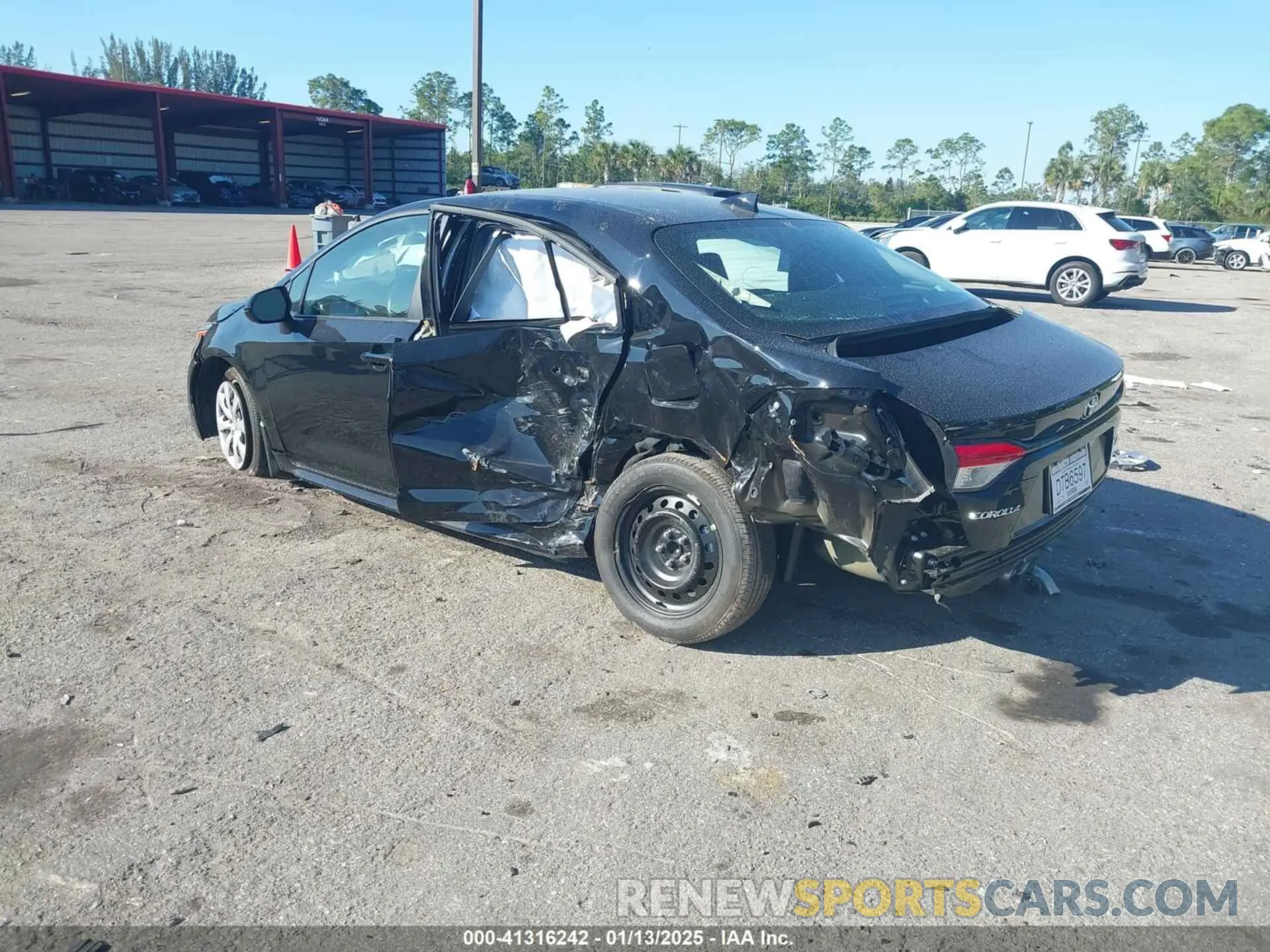 3 Photograph of a damaged car 5YFB4MDE8SP241176 TOYOTA COROLLA 2025