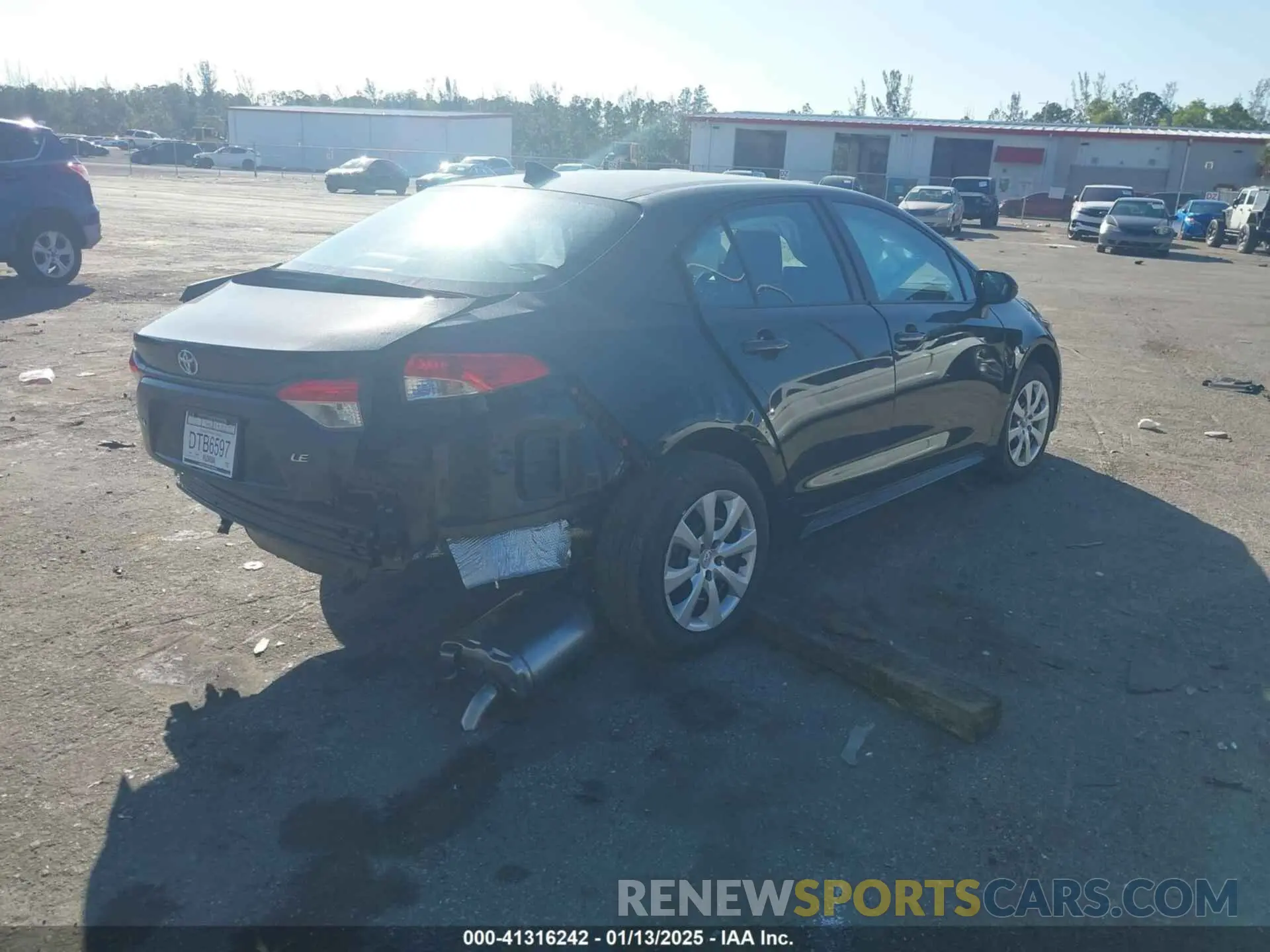 4 Photograph of a damaged car 5YFB4MDE8SP241176 TOYOTA COROLLA 2025