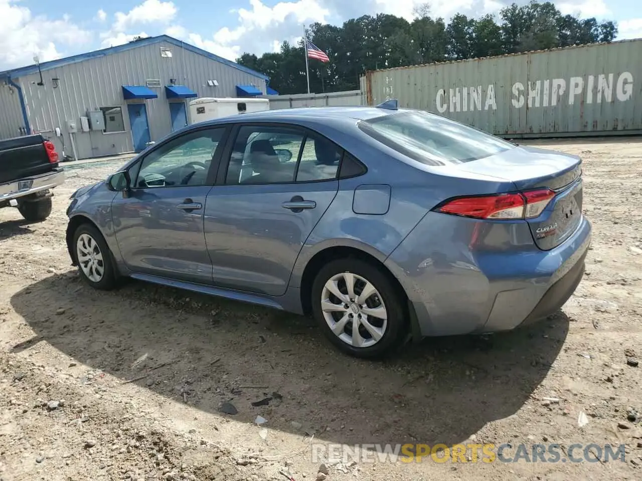 2 Photograph of a damaged car 5YFB4MDE8SP242084 TOYOTA COROLLA 2025